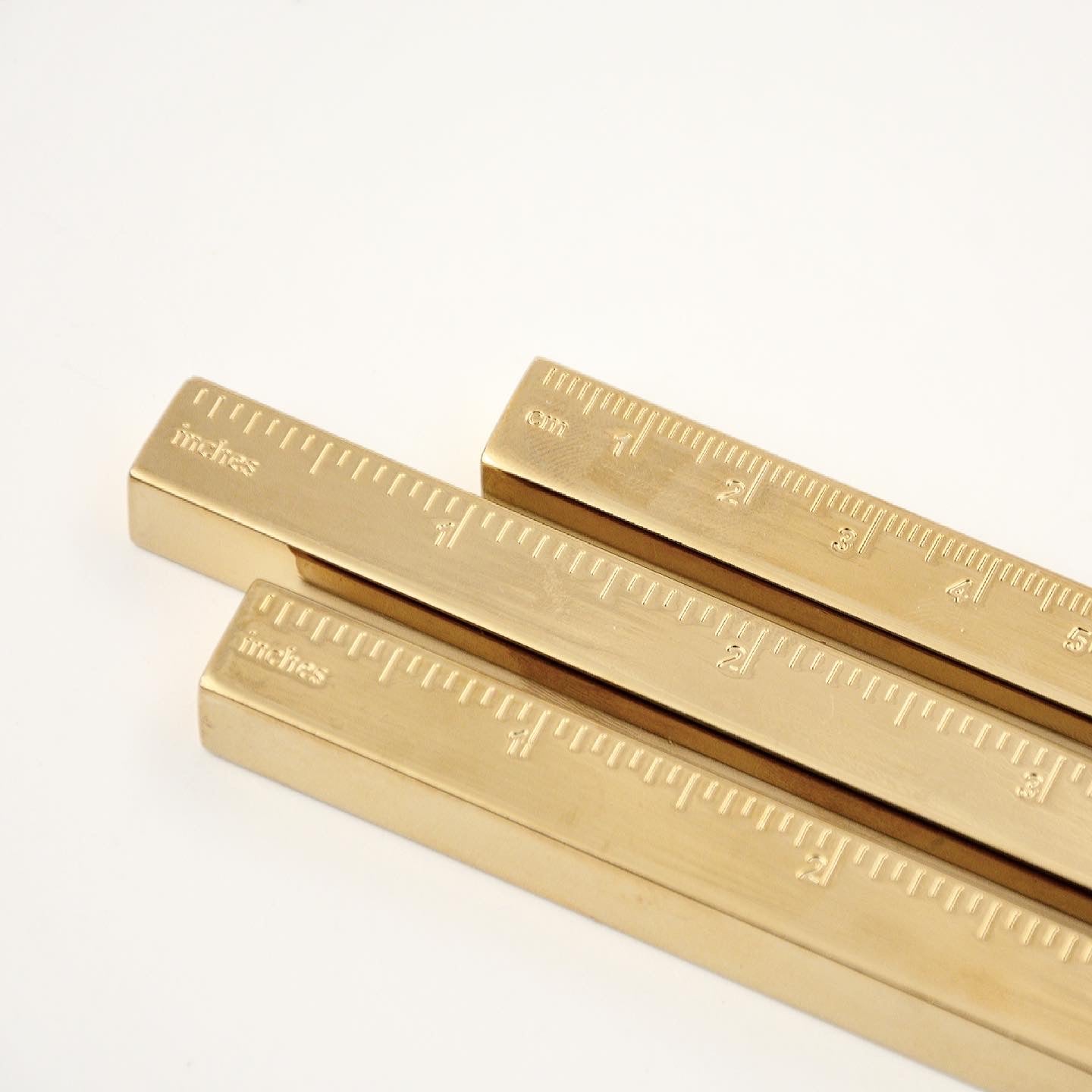 Brass Ruler-cum-paperweight