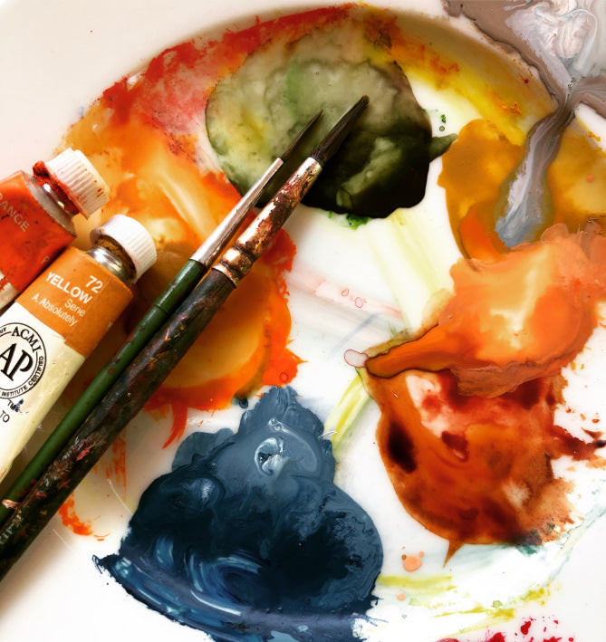 A little bit of paint