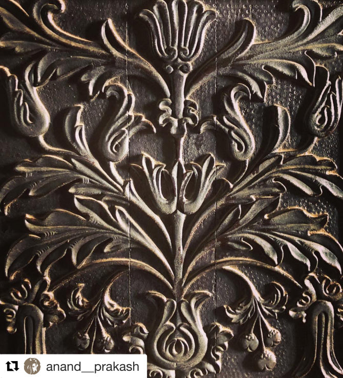 Wood relief work