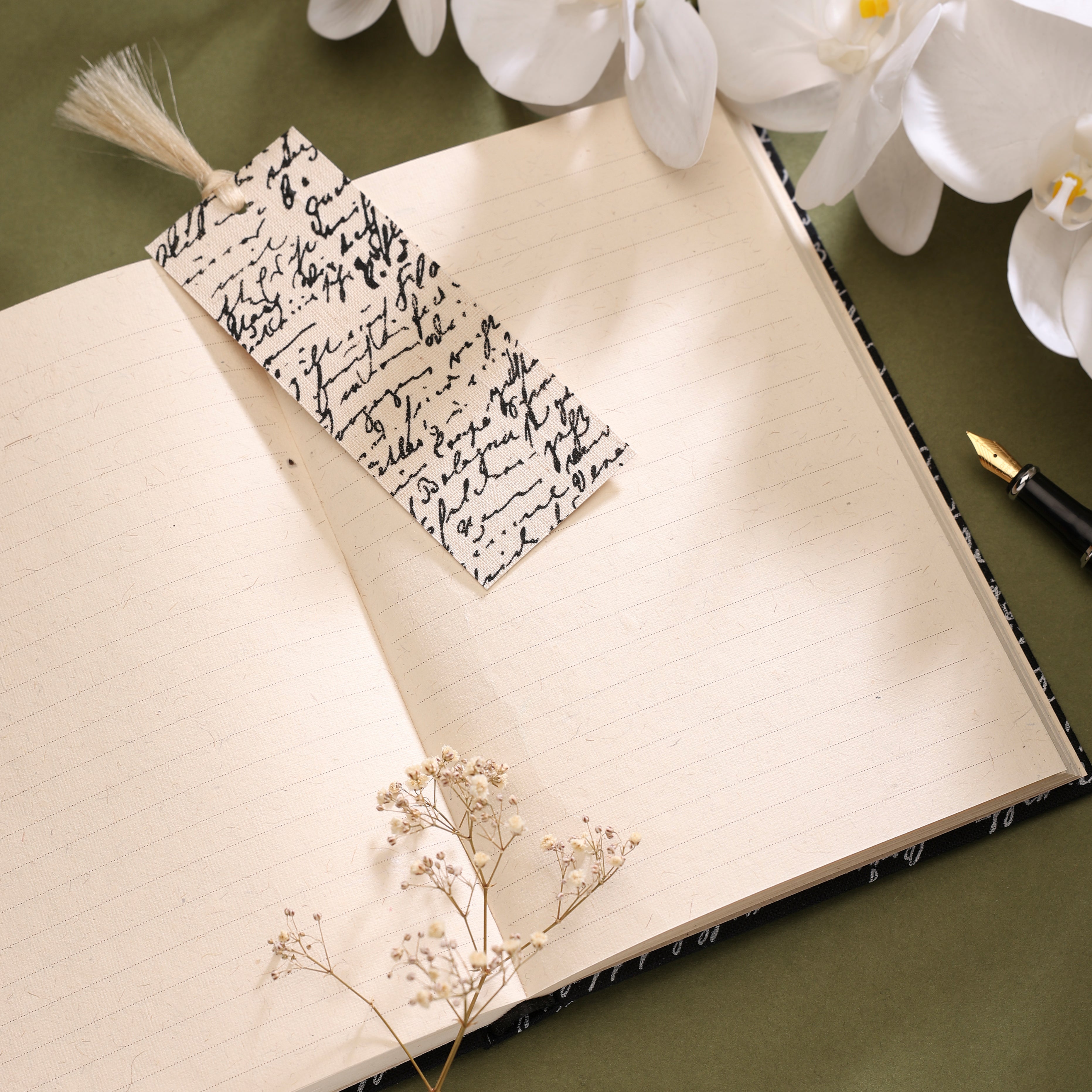 Scriptum Inkwell - Hardbound Journal with Ruled Recycled Paper