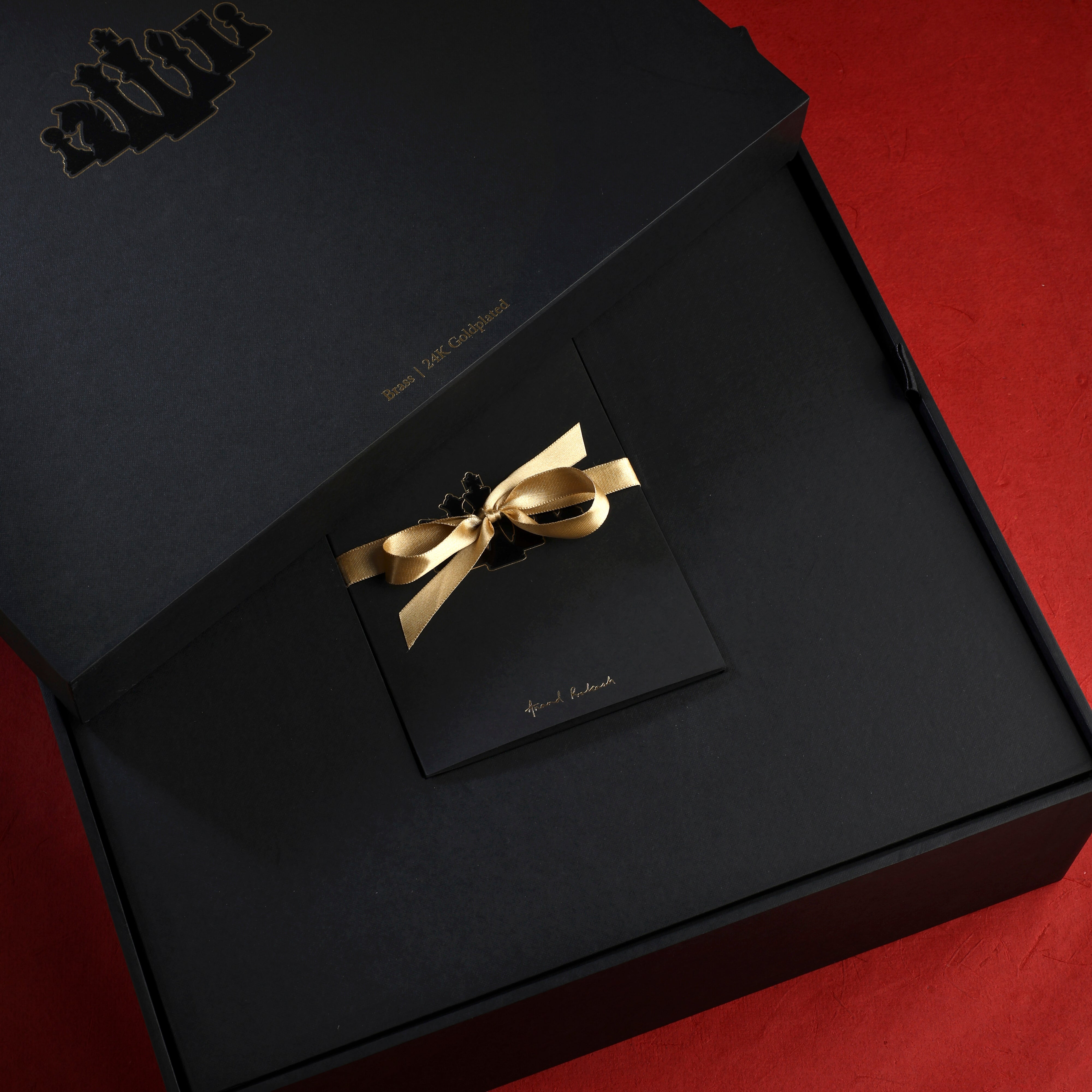 Sovereign - Goldplated Brass Chess Set