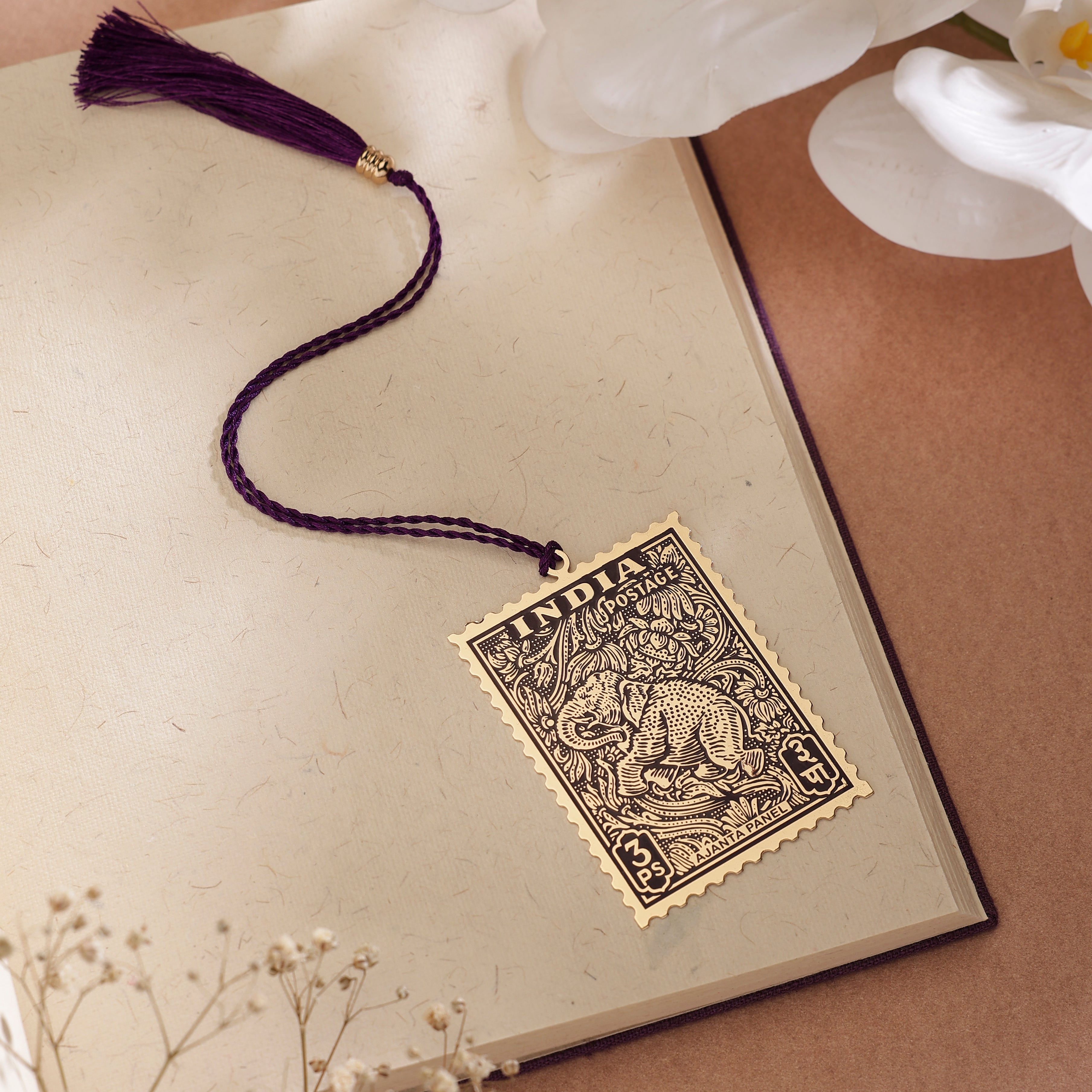 The Philately Gift Set - Ajanta Panel - Journal & Bookmark