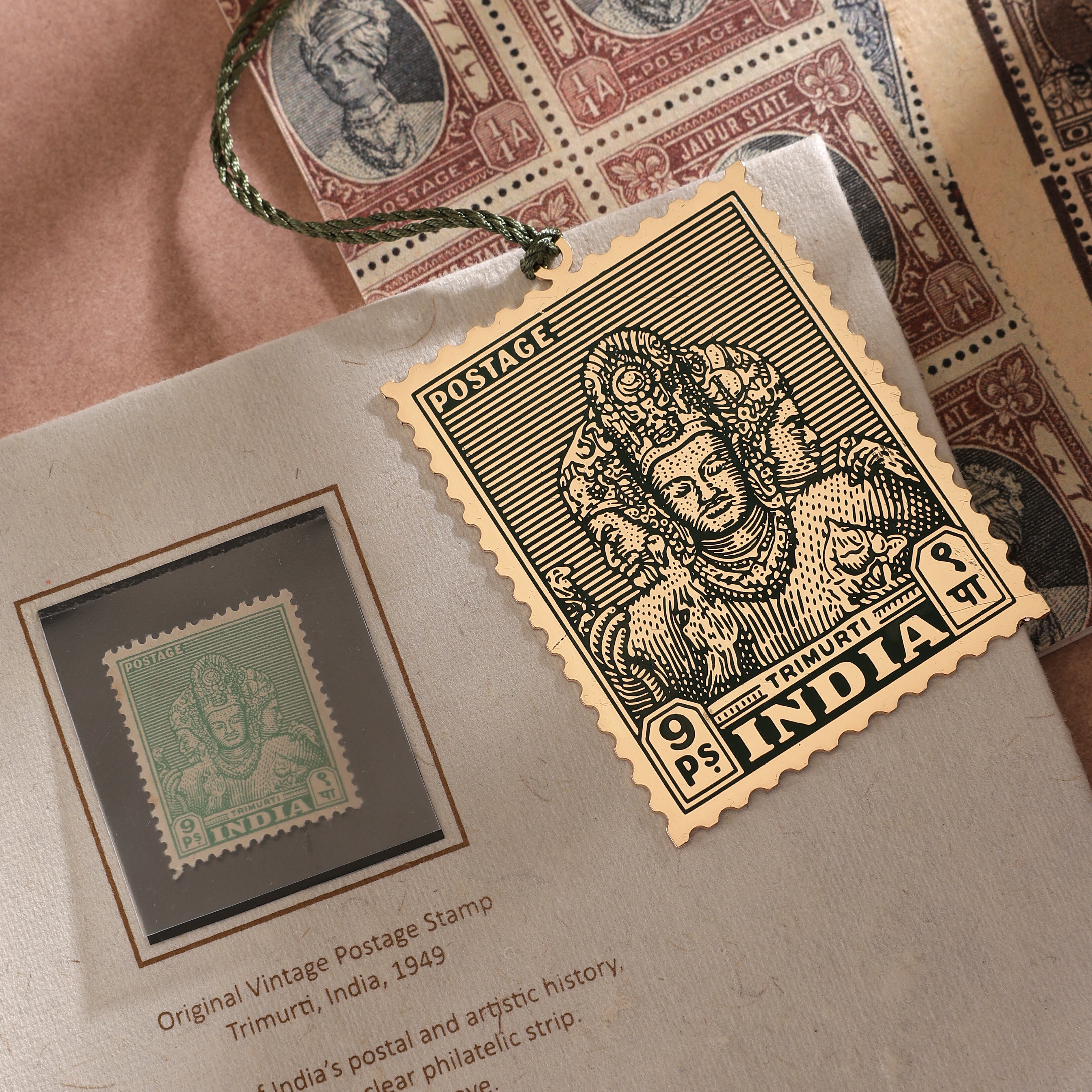 The Philately Gift Set - Trimurti - Journal & Bookmark
