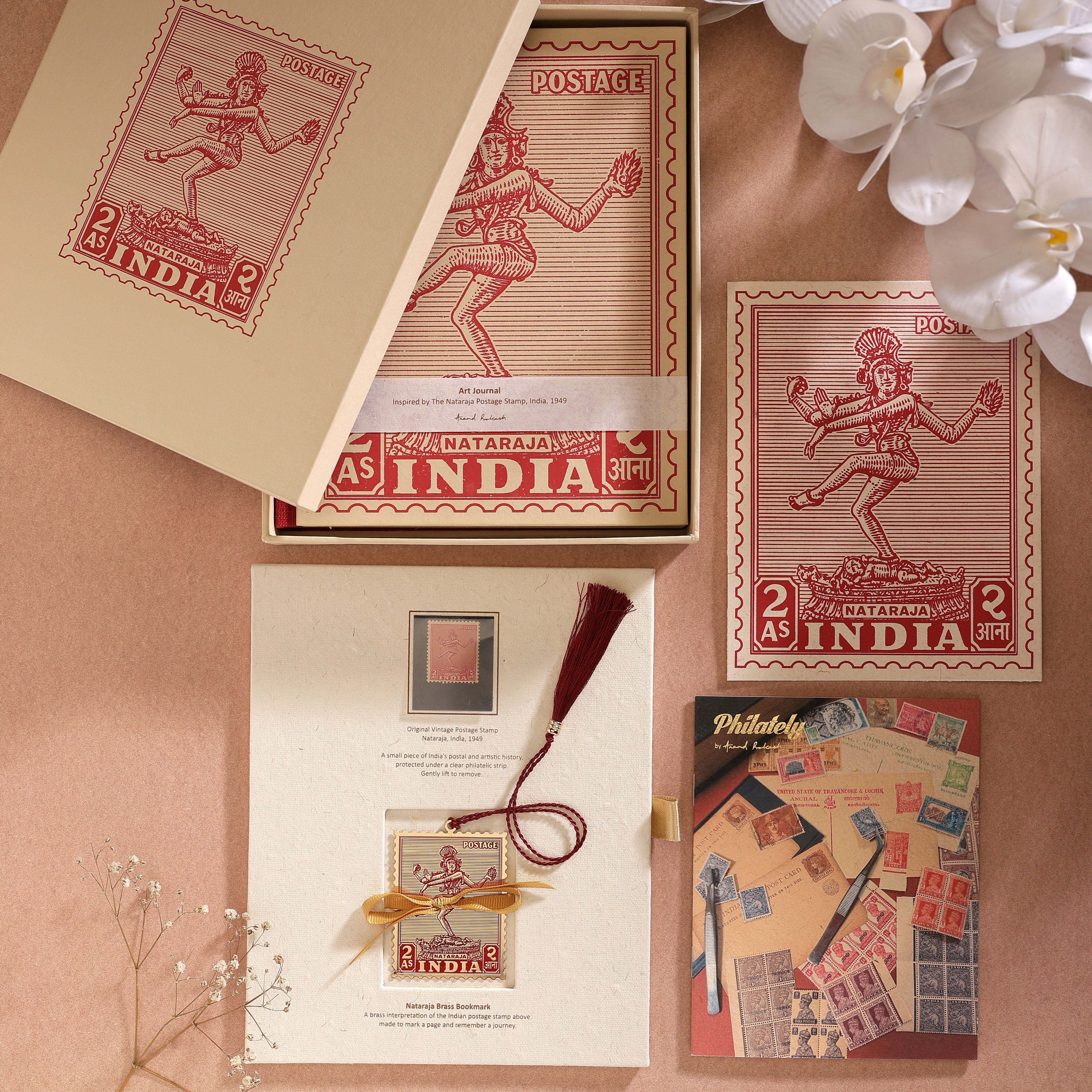 The Philately Gift Set - Nataraja - Journal & Bookmark