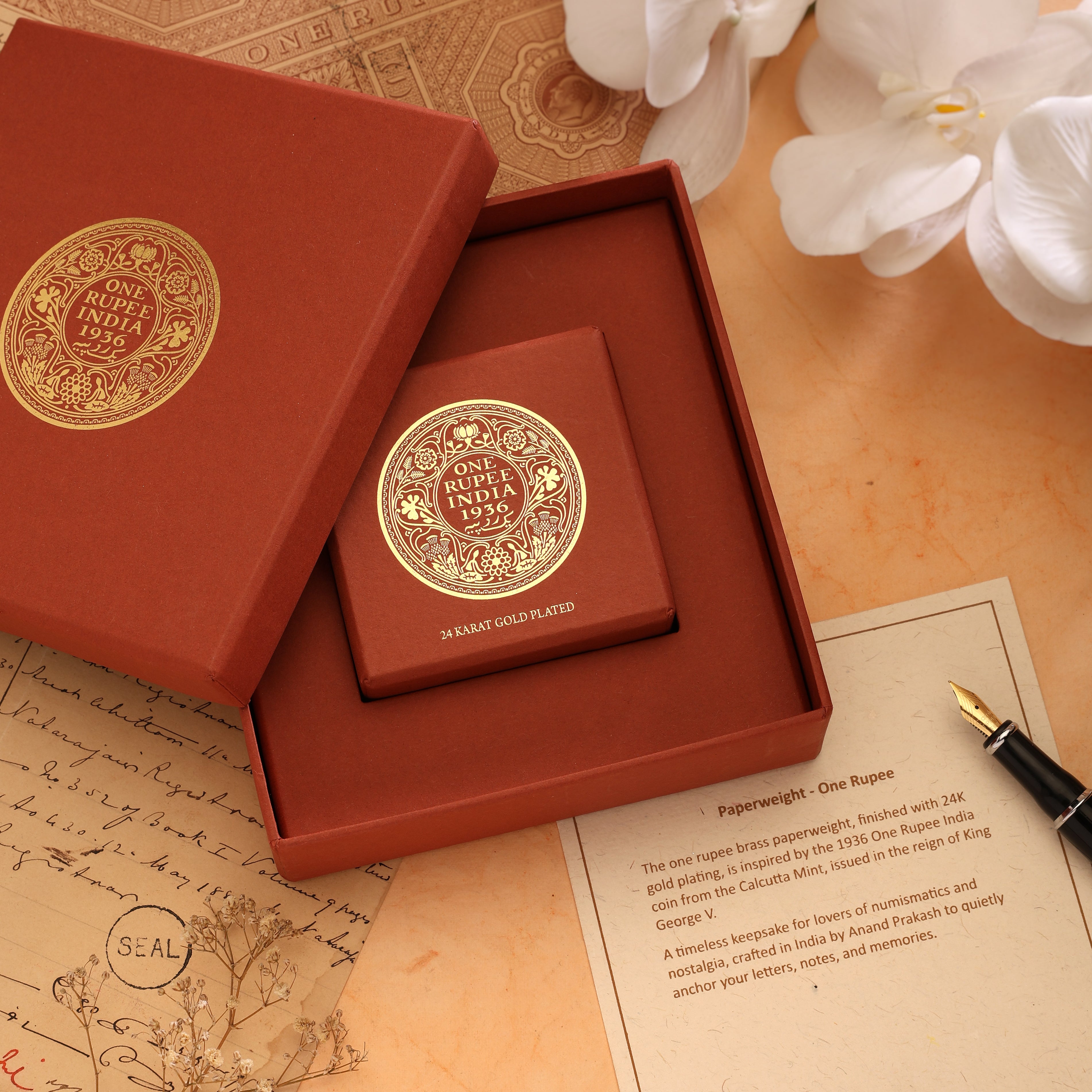 Paperweight One Rupee