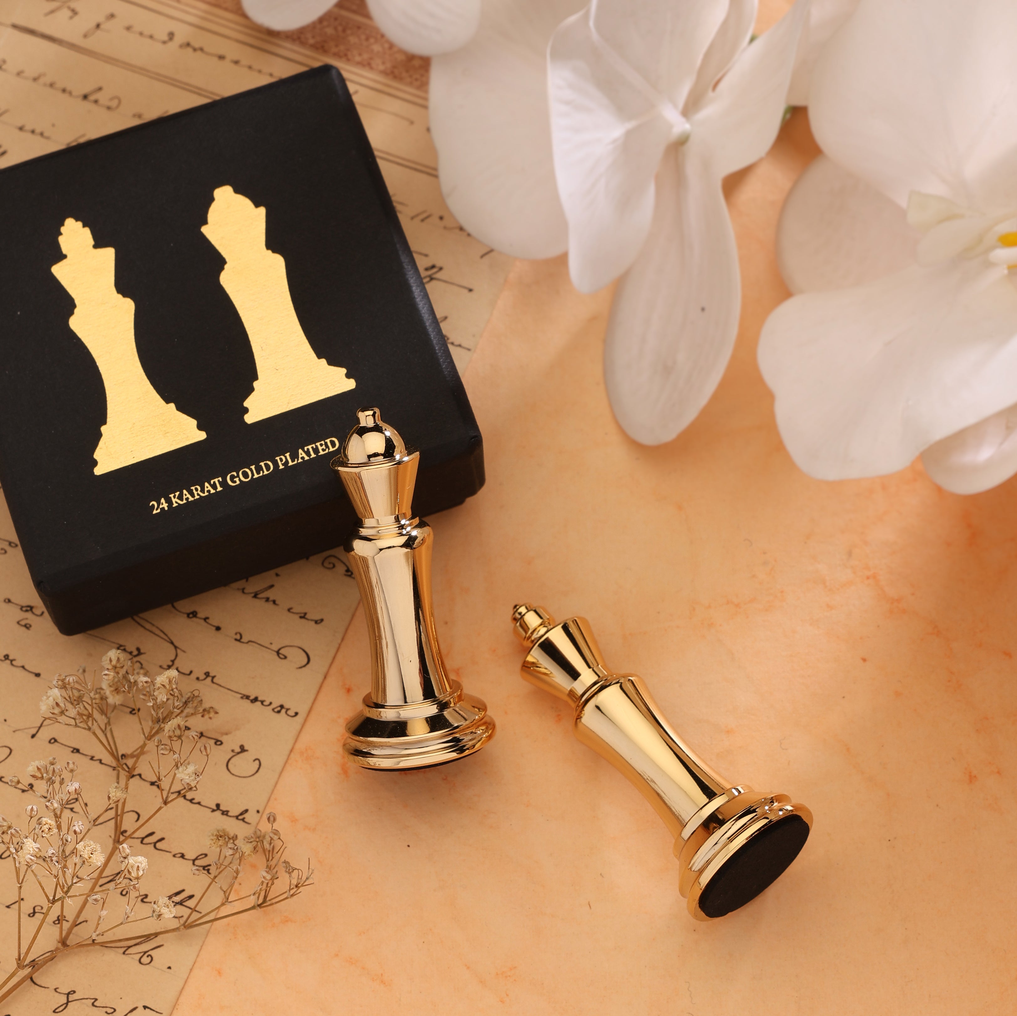 Paperweight Chess - King & Queen