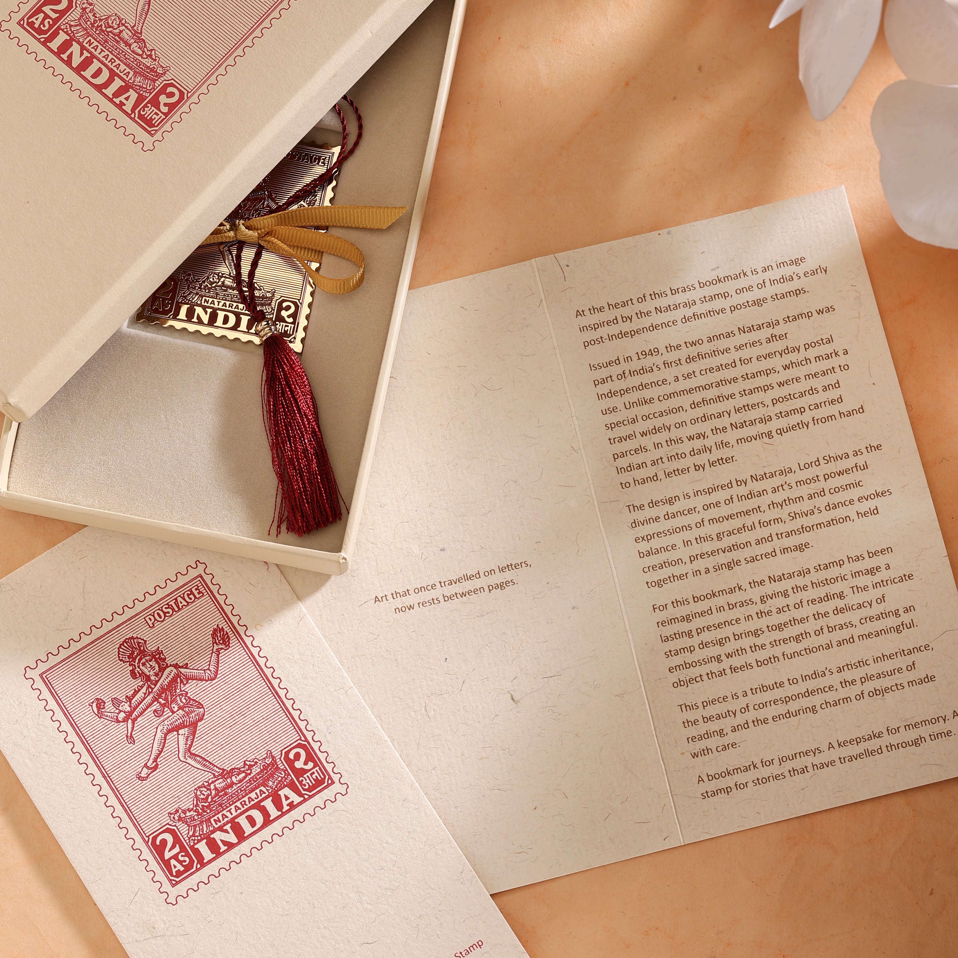 The Philately Bookmark - Nataraja