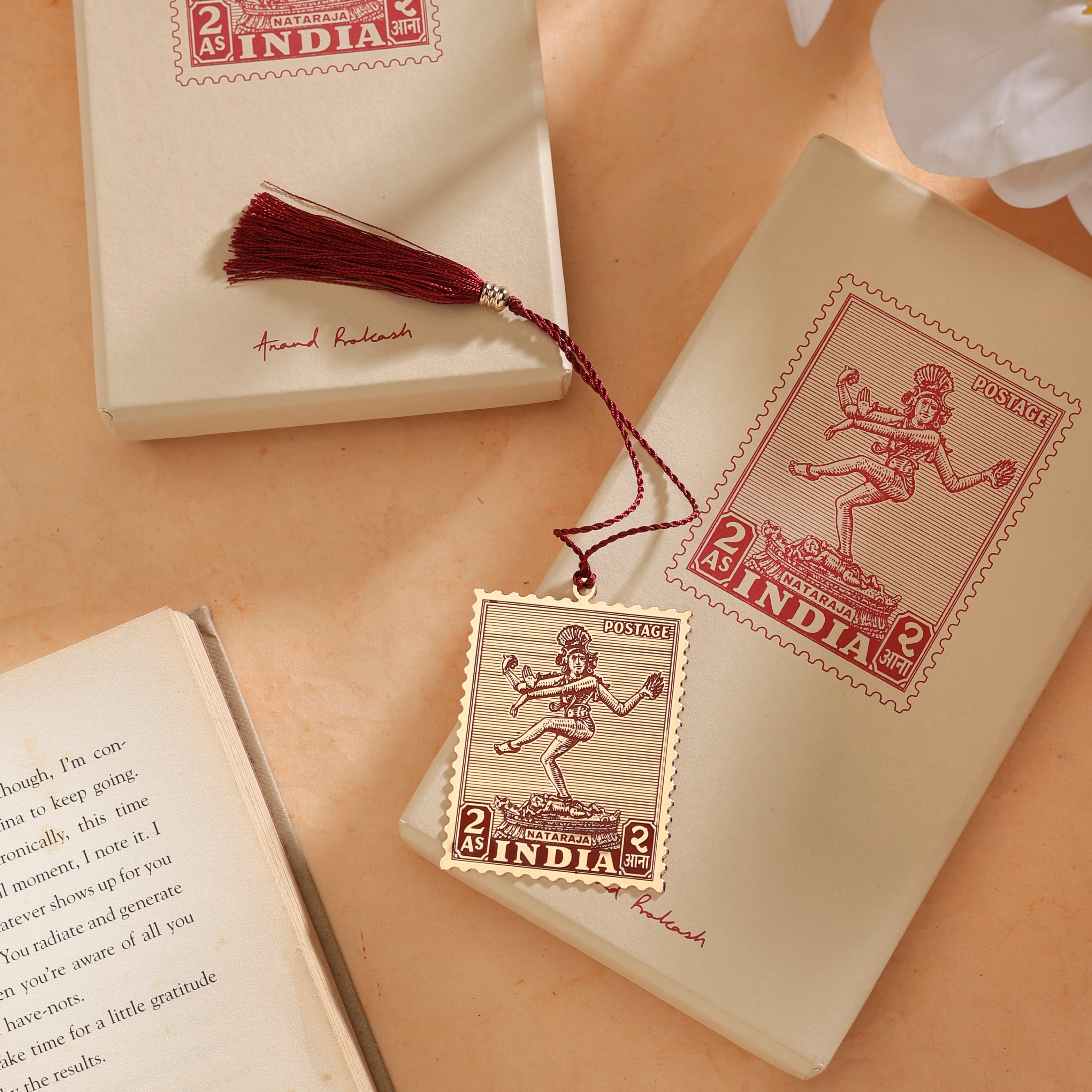 The Philately Bookmark - Nataraja