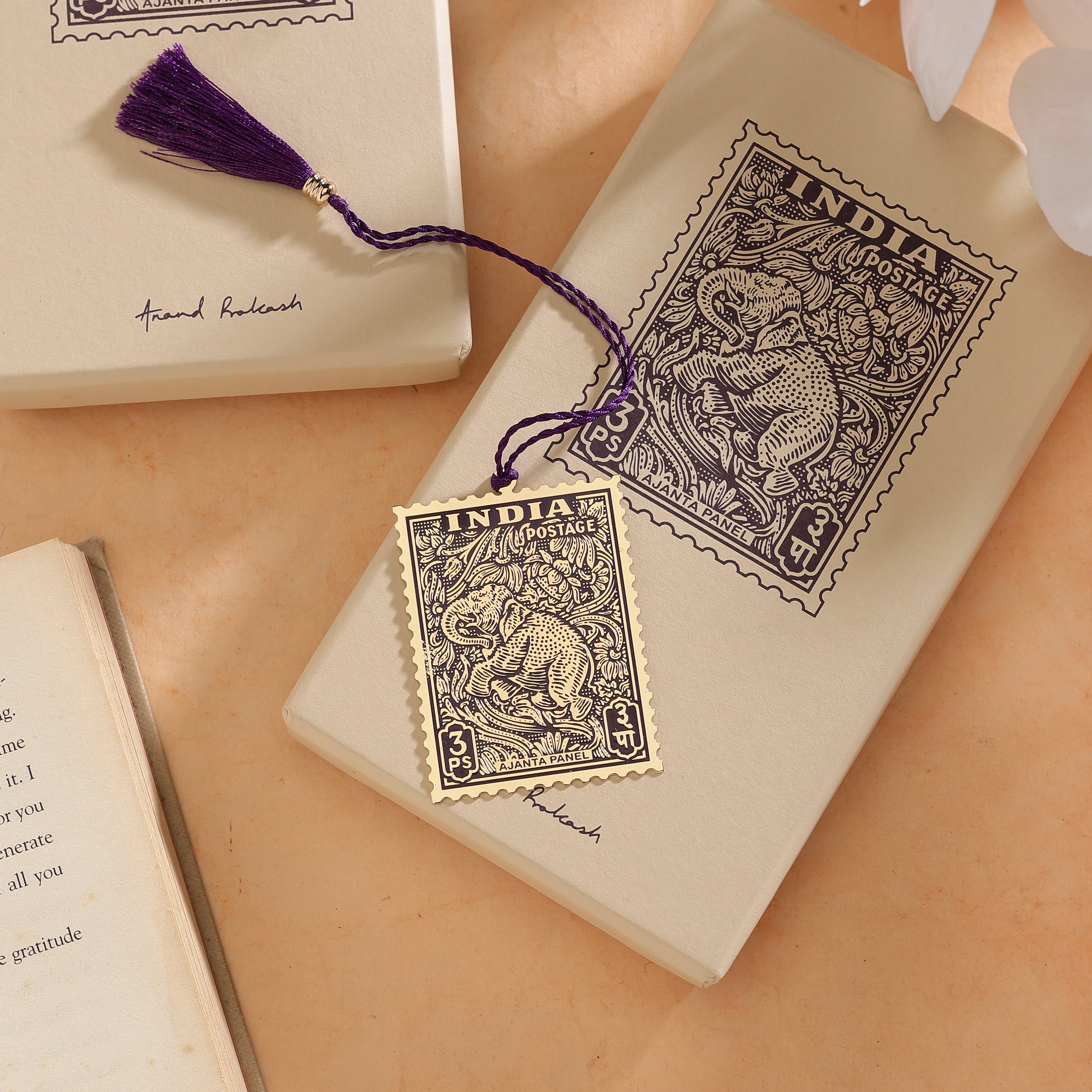 The Philately Bookmark: Ajanta Panel