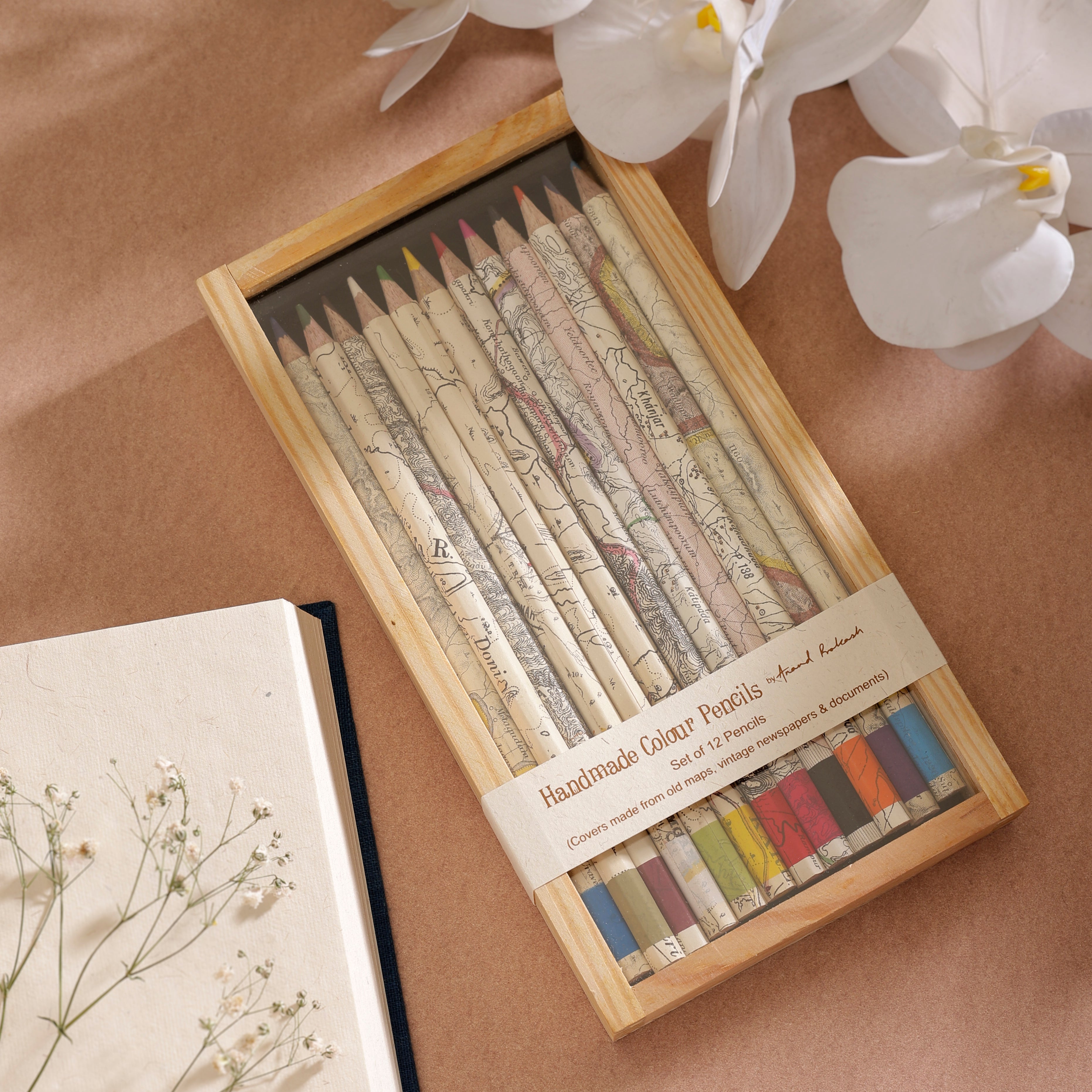 Colour Pencils - Maps Box of 12
