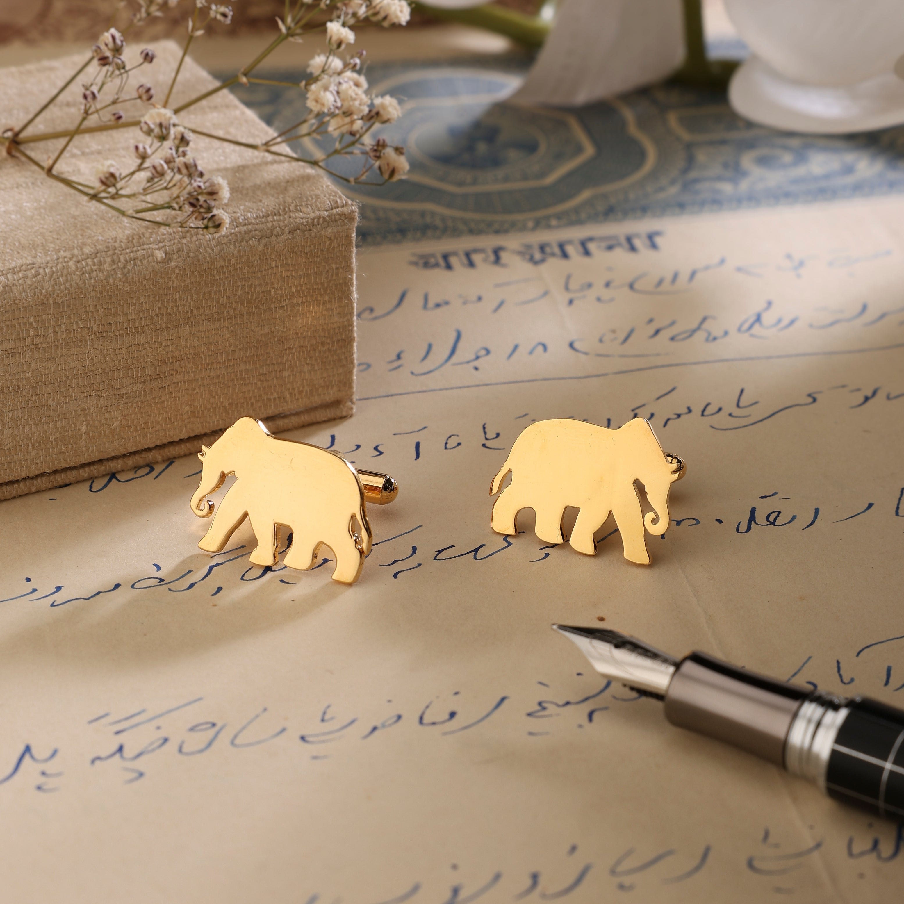 Cufflinks - Elephant