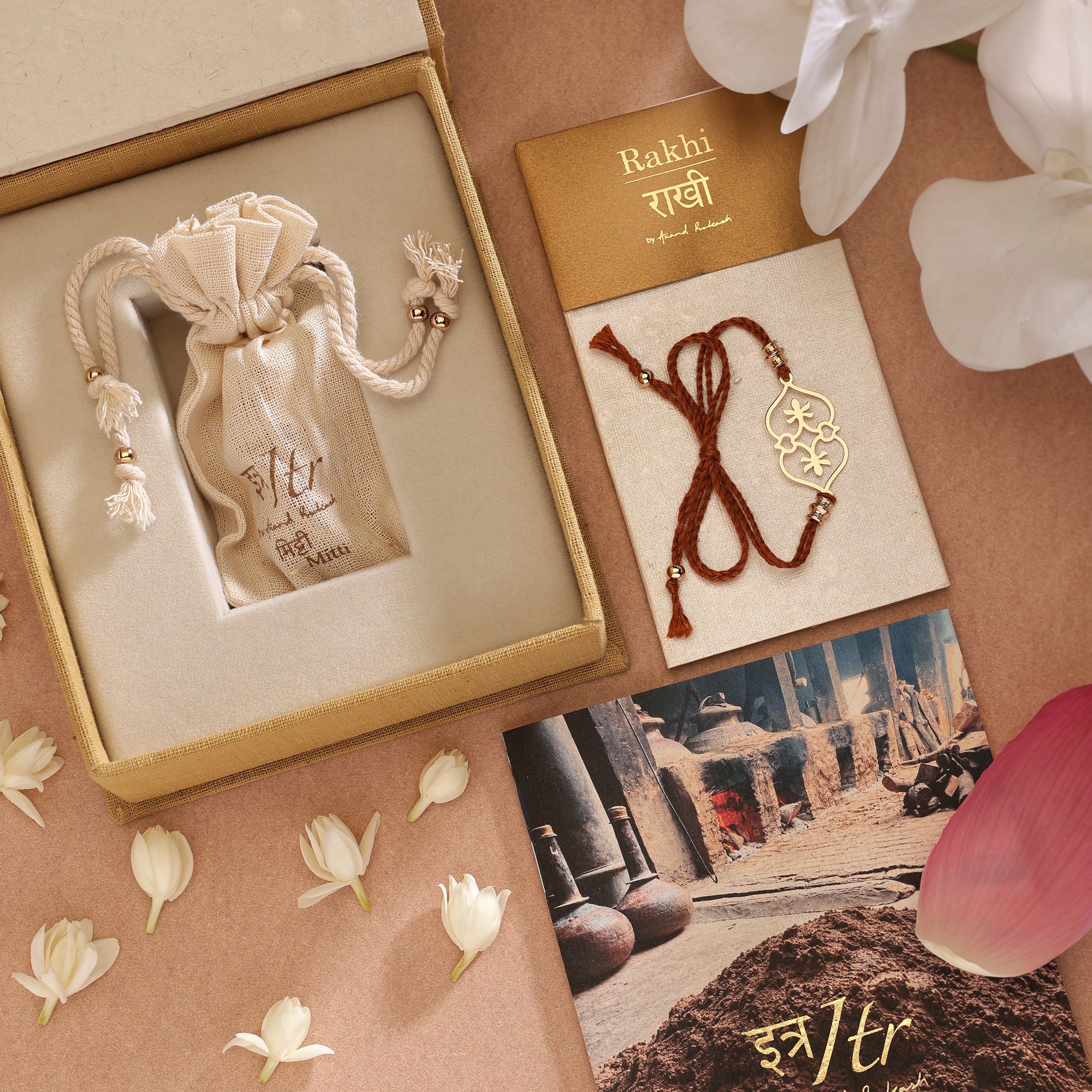 Rakhi Gift Box - Itr Mitti & Rakhi Rani