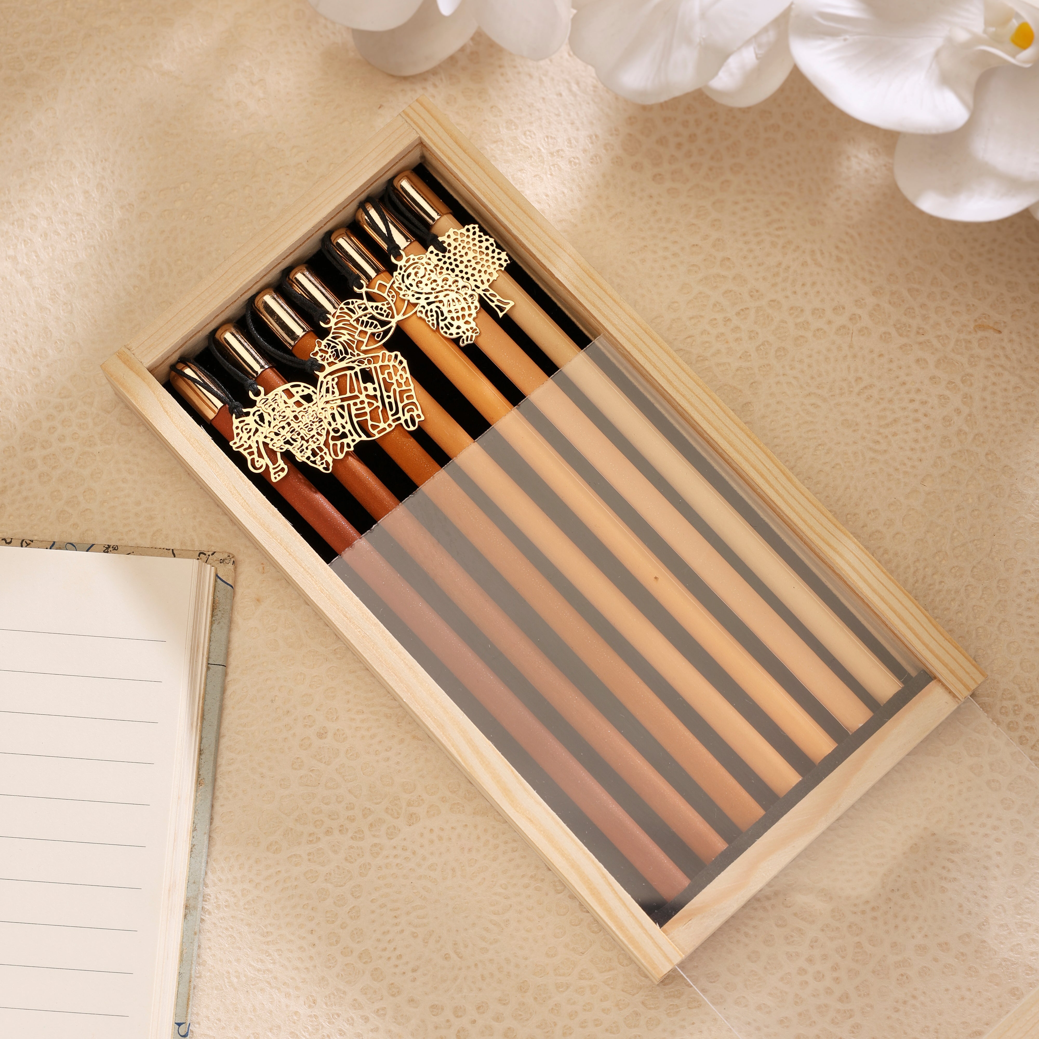 The India Charm Pencil Box
