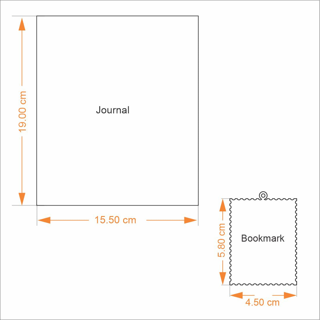 The Philately Gift Set - Trimurti - Journal & Bookmark