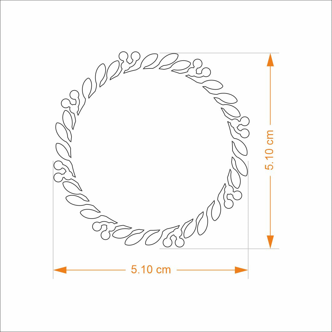 Bookmark Decorative Wreath | Anand Prakash