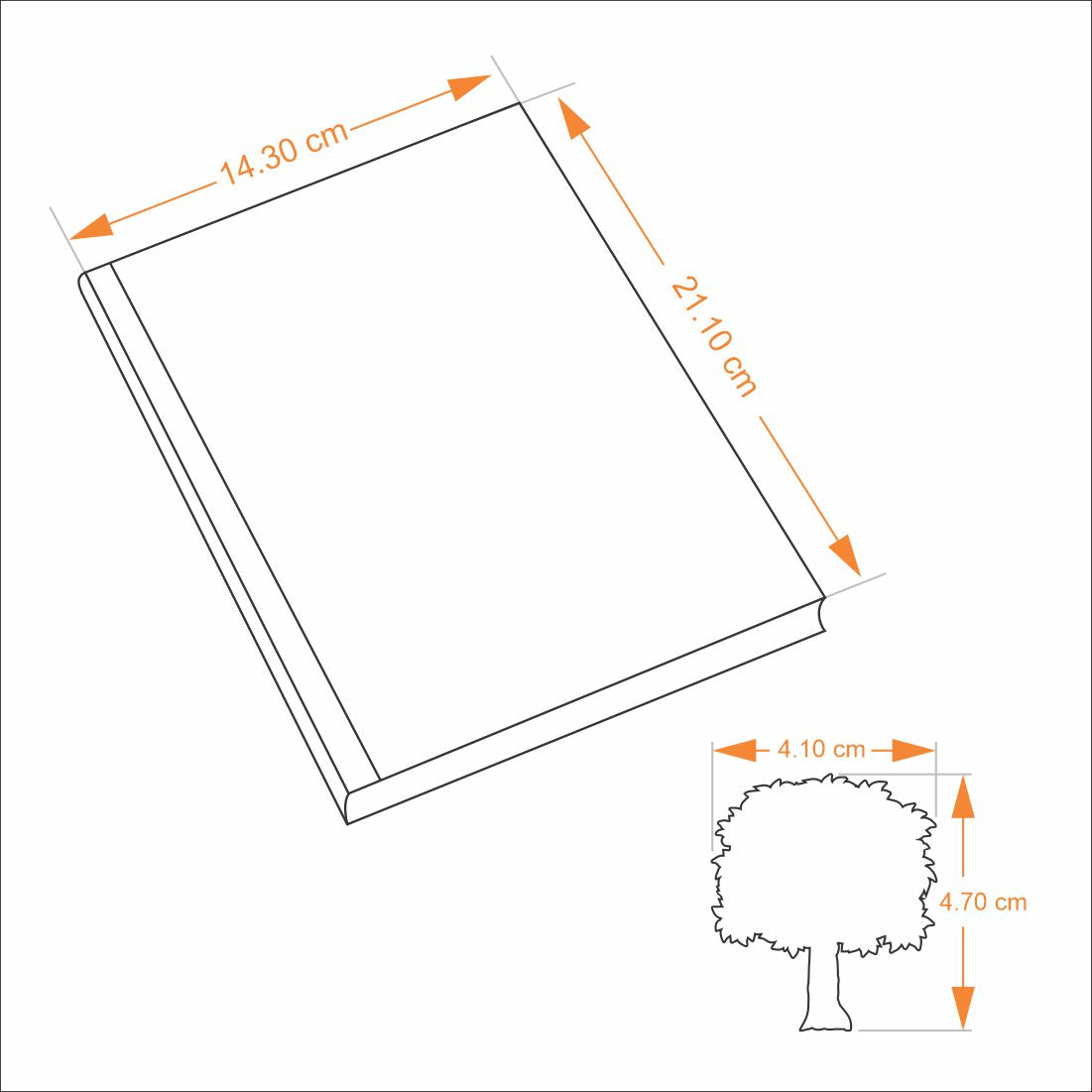 #style_Large Ruled (14.3 x 21.1 cms)