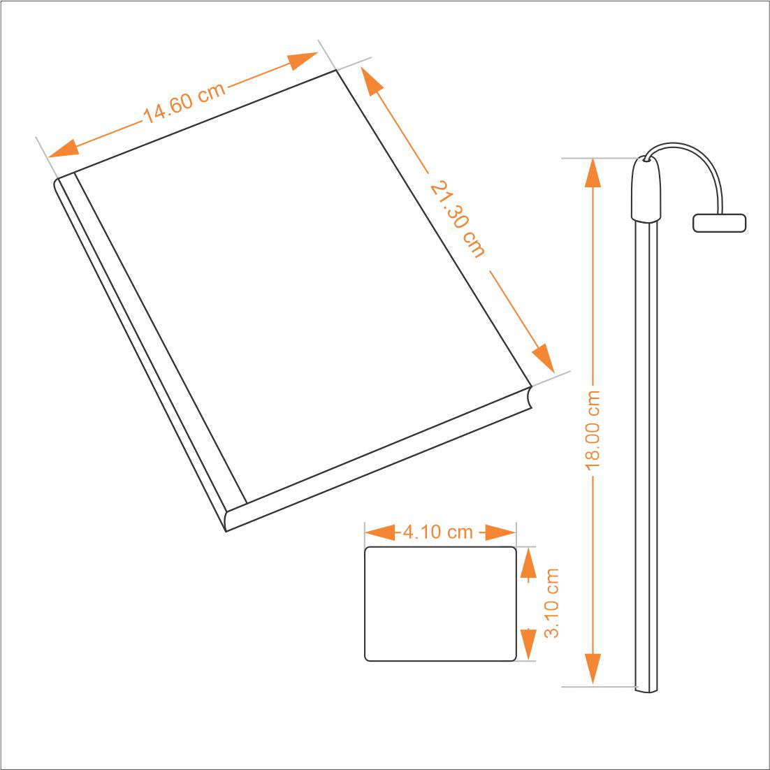 Gift Box Meri Kitab & Pencil Charm