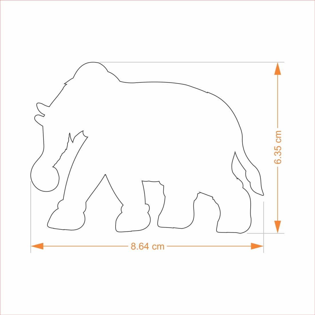 #coating_Gift Box & Bookmark Elephant N
