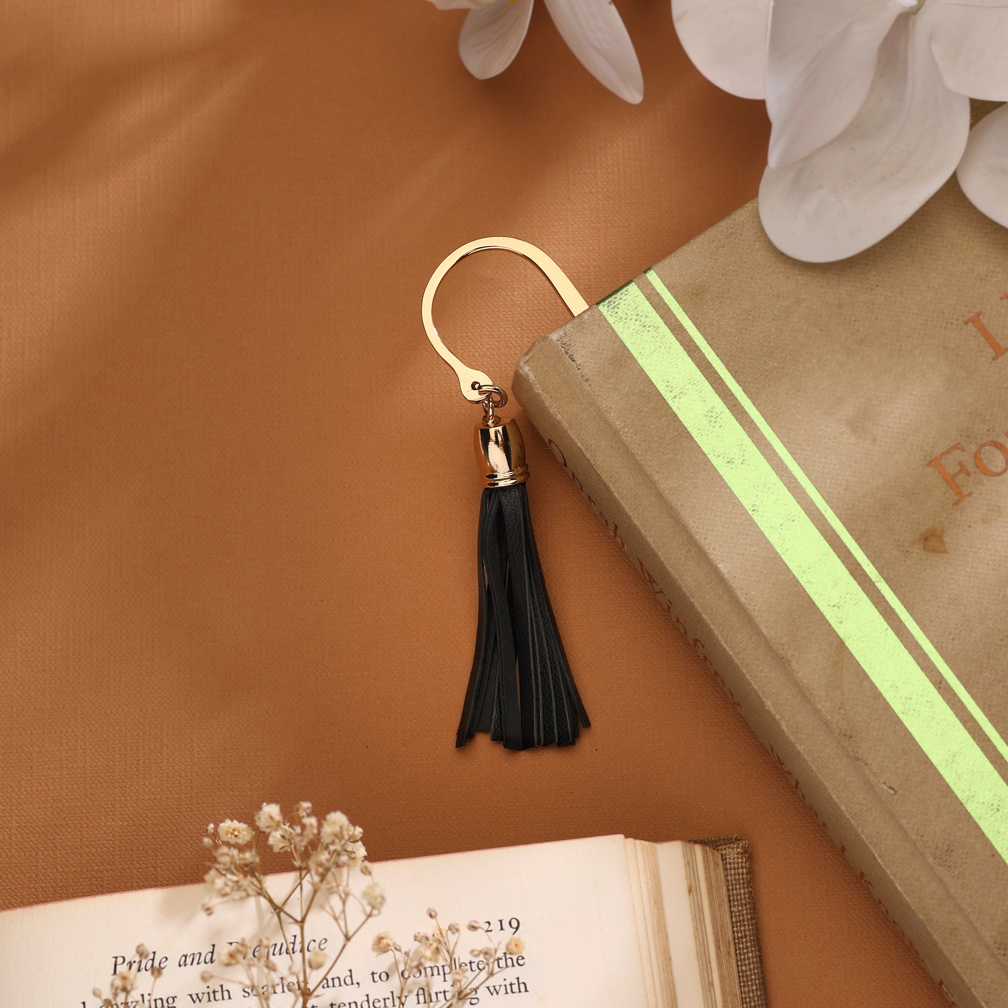 Bookmark Hook - Leather Tassel | Anand Prakash