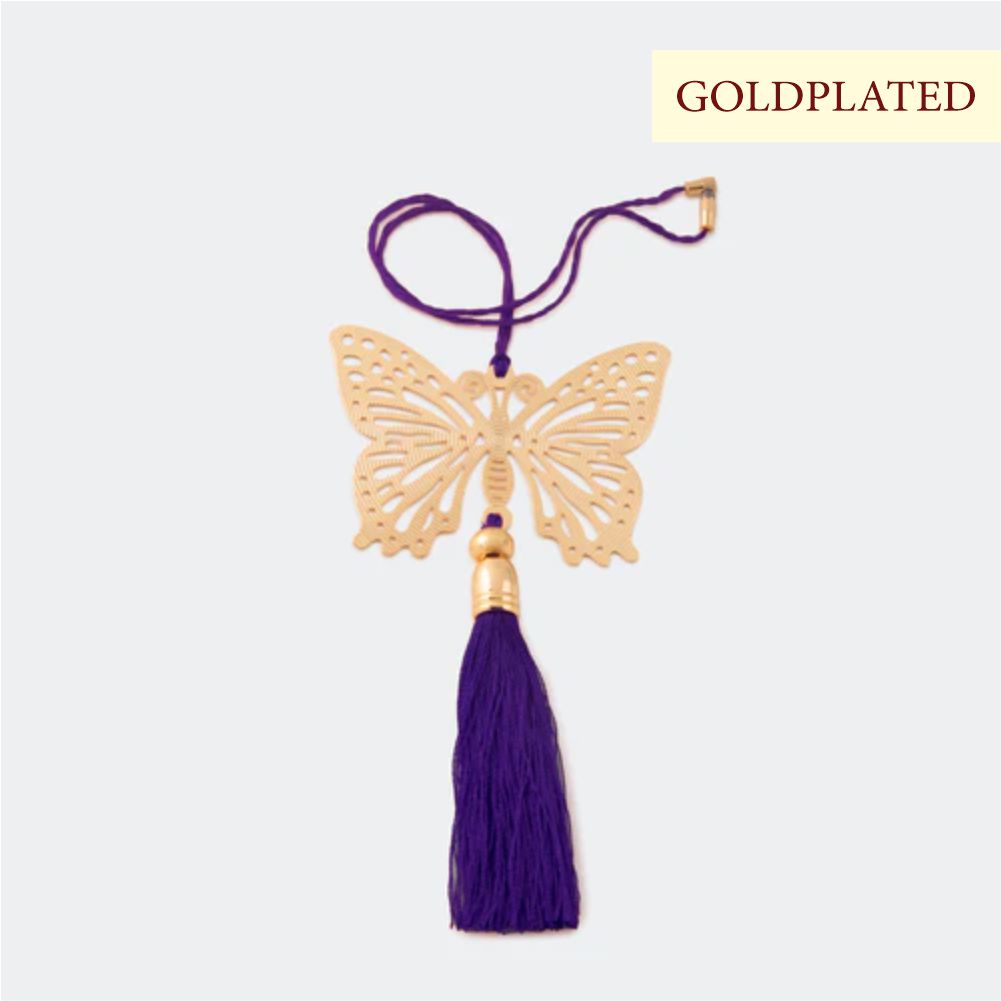 Car Hanging - Butterfly Goldplated