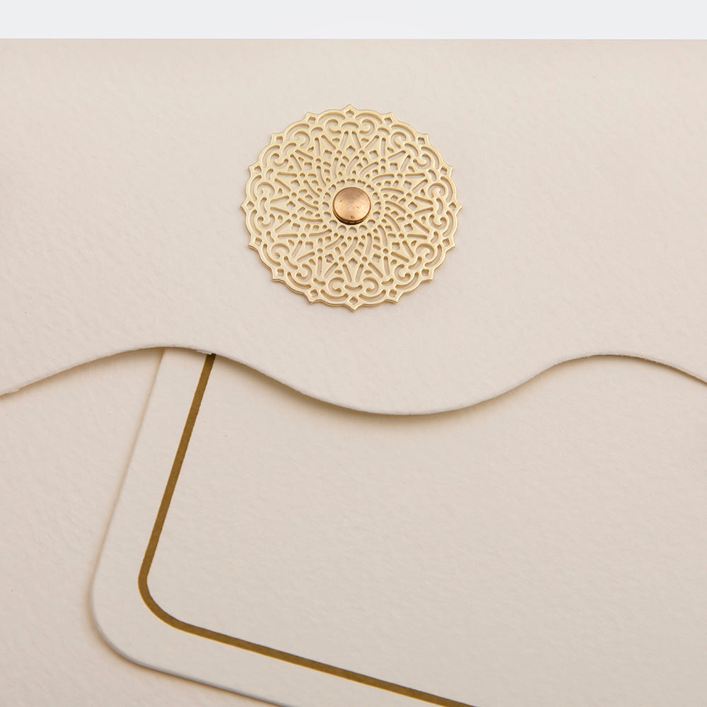 Money Envelope Cream - Single Piece Tree Design