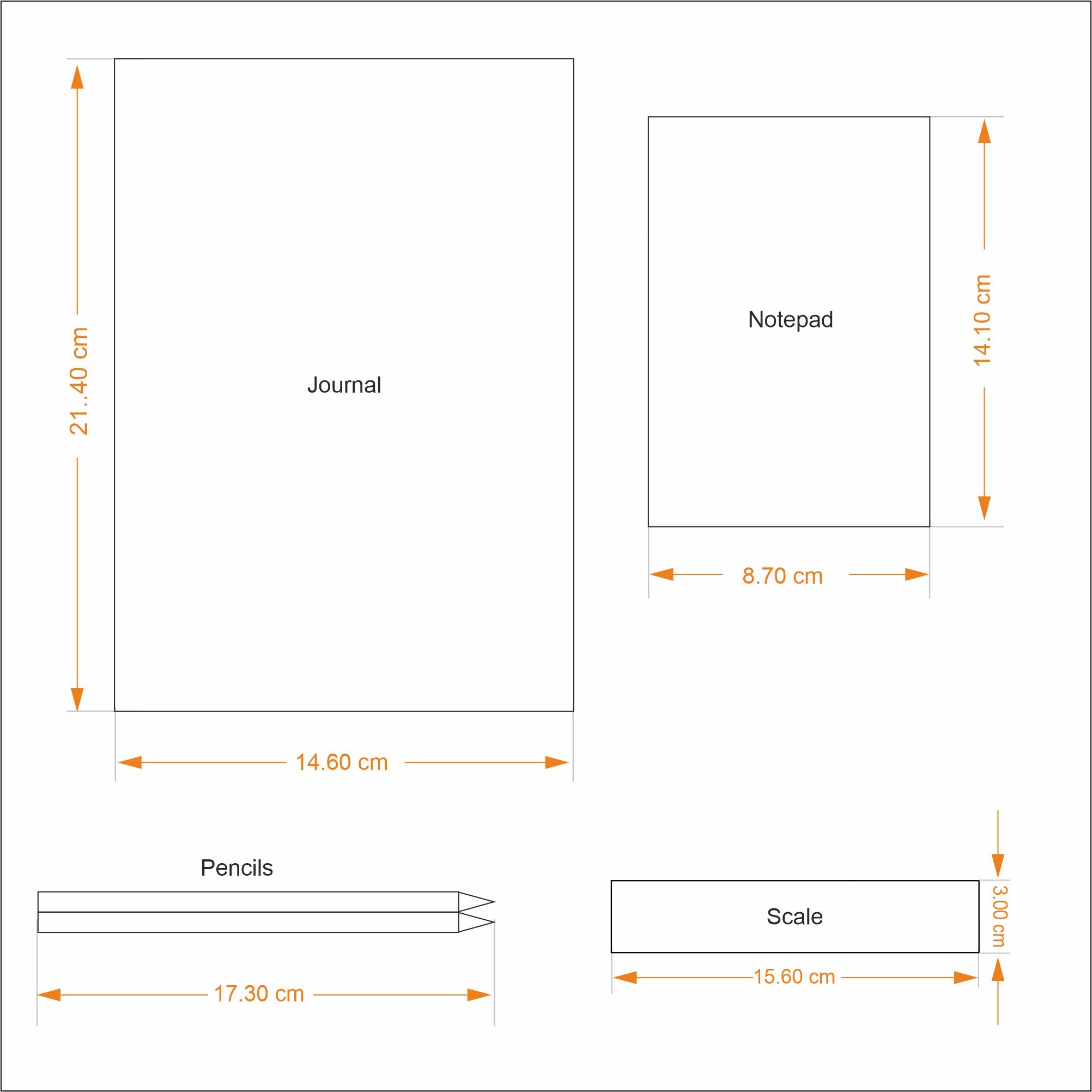 Gift Box -Tussar Silk Journal & Office Accessories