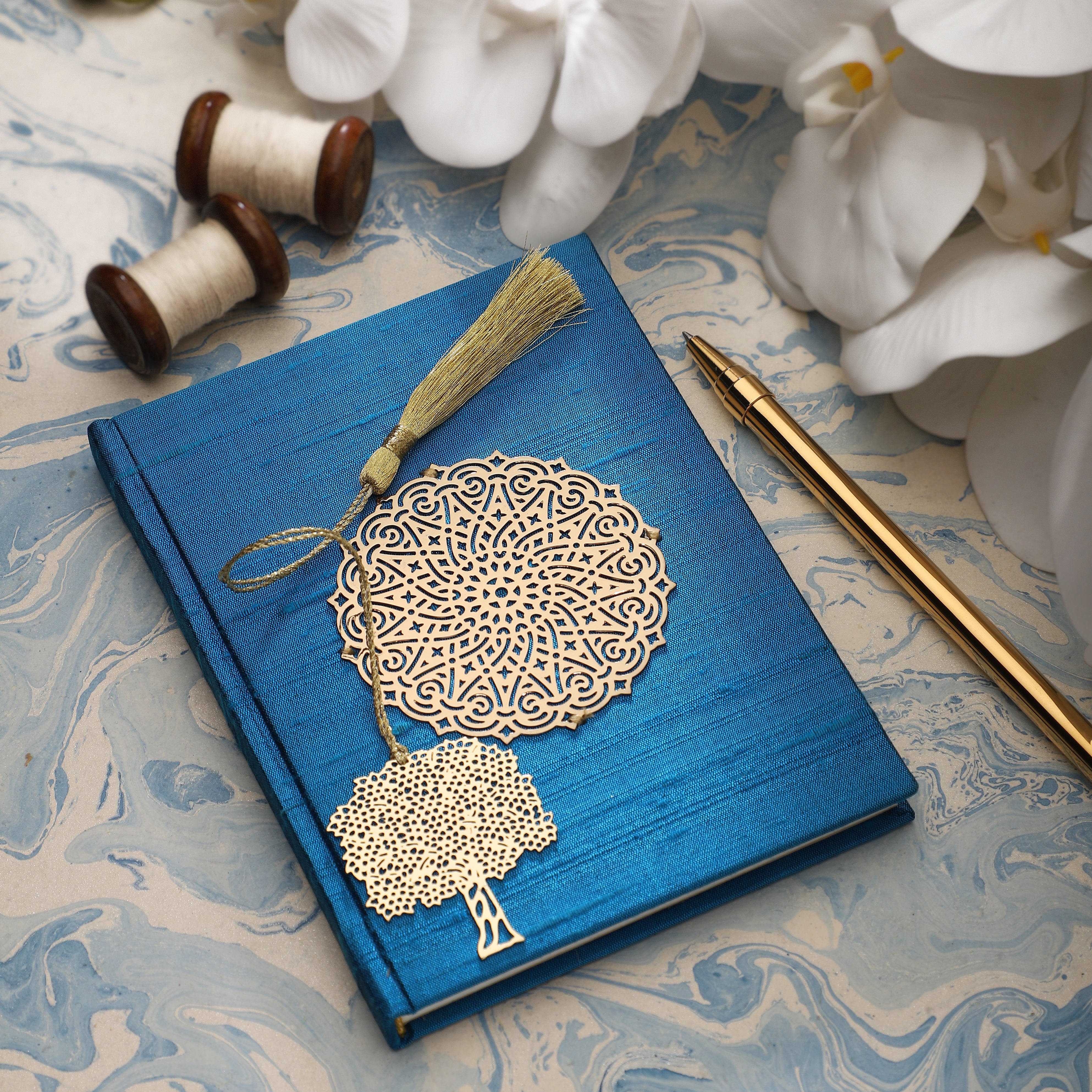 Journal Silk Box with GP Pen