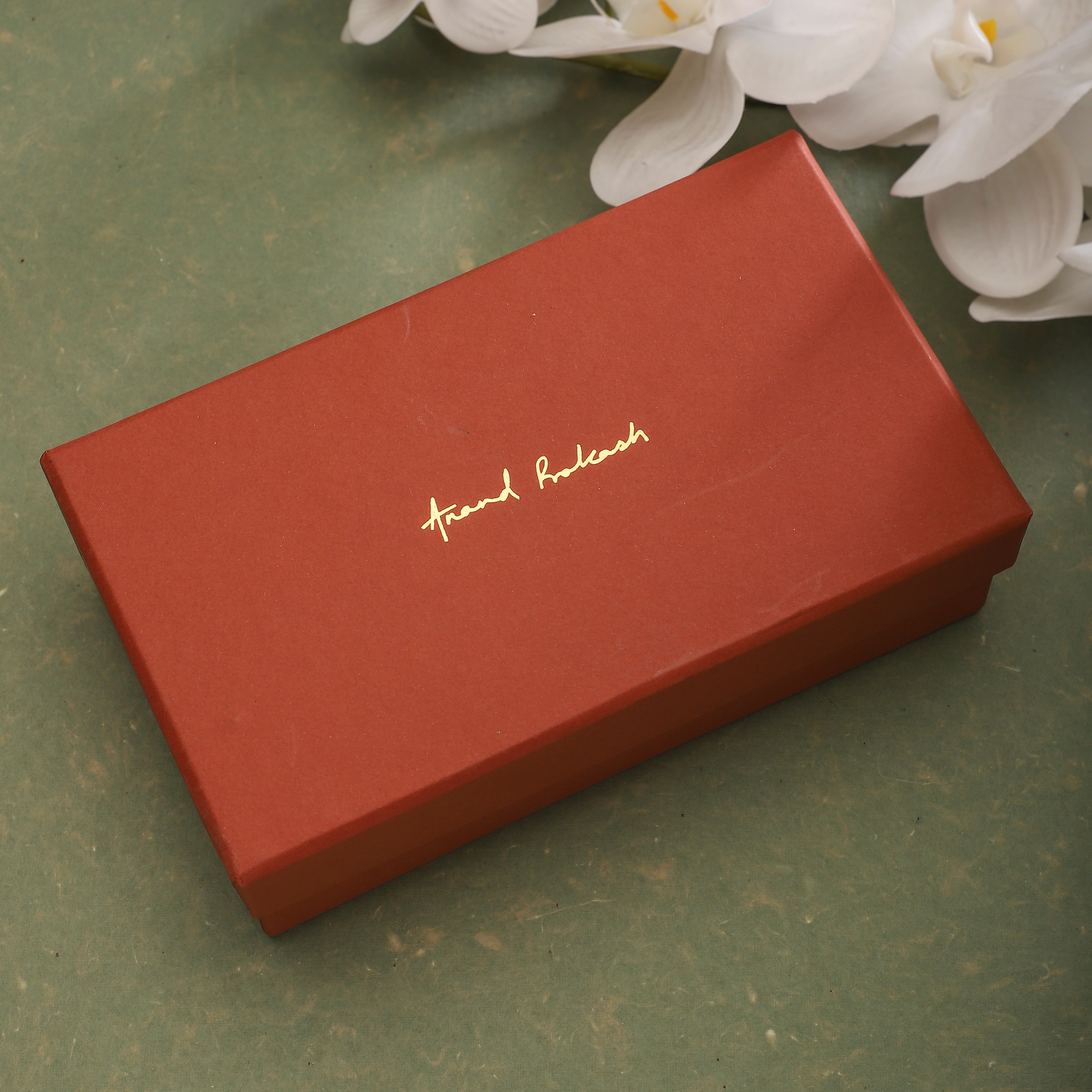 Napkin Rings Set of Six - Brass Flora Harmony | Anand Prakash