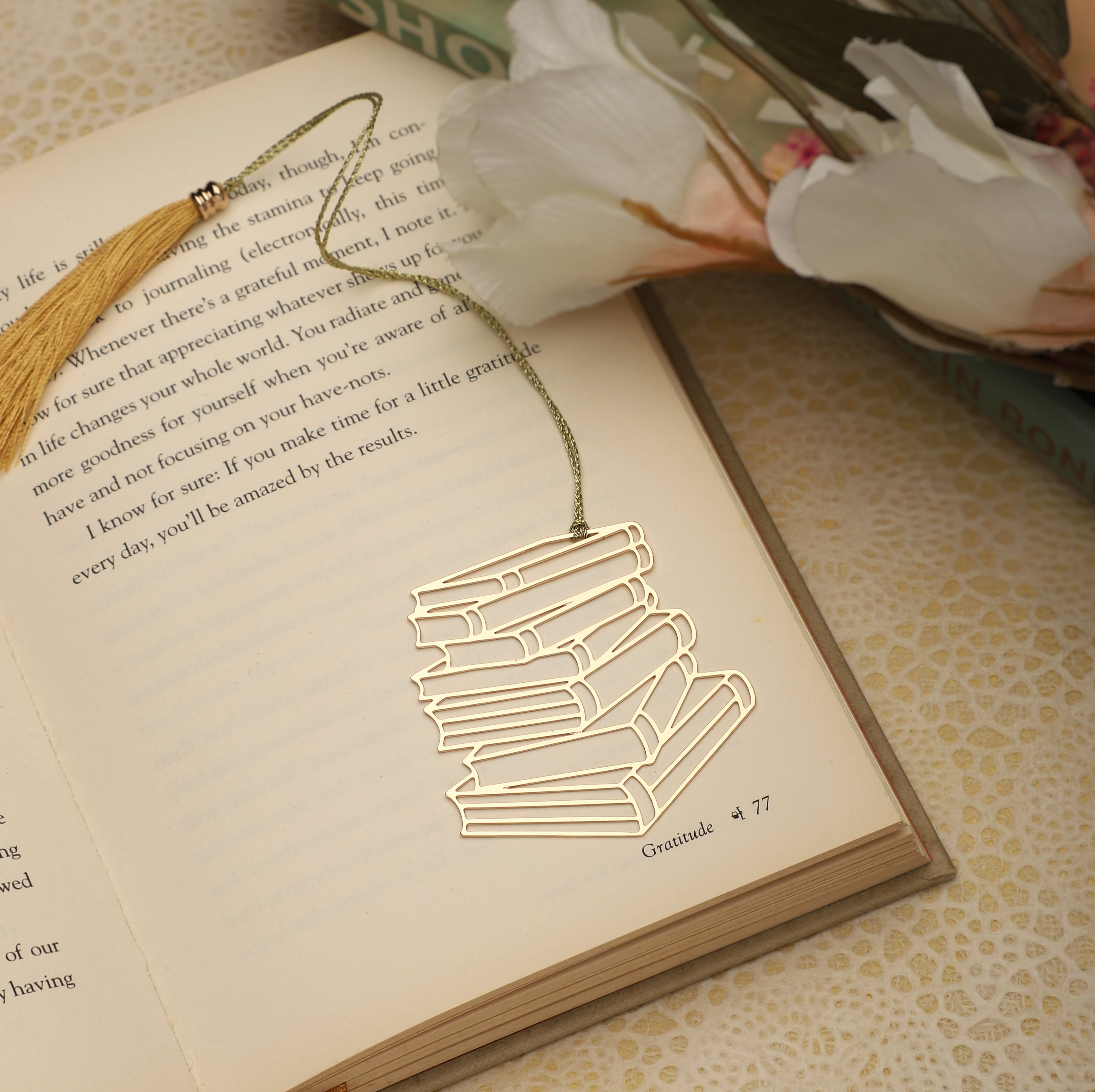 Bookmark - Stack of Books | Anand Prakash