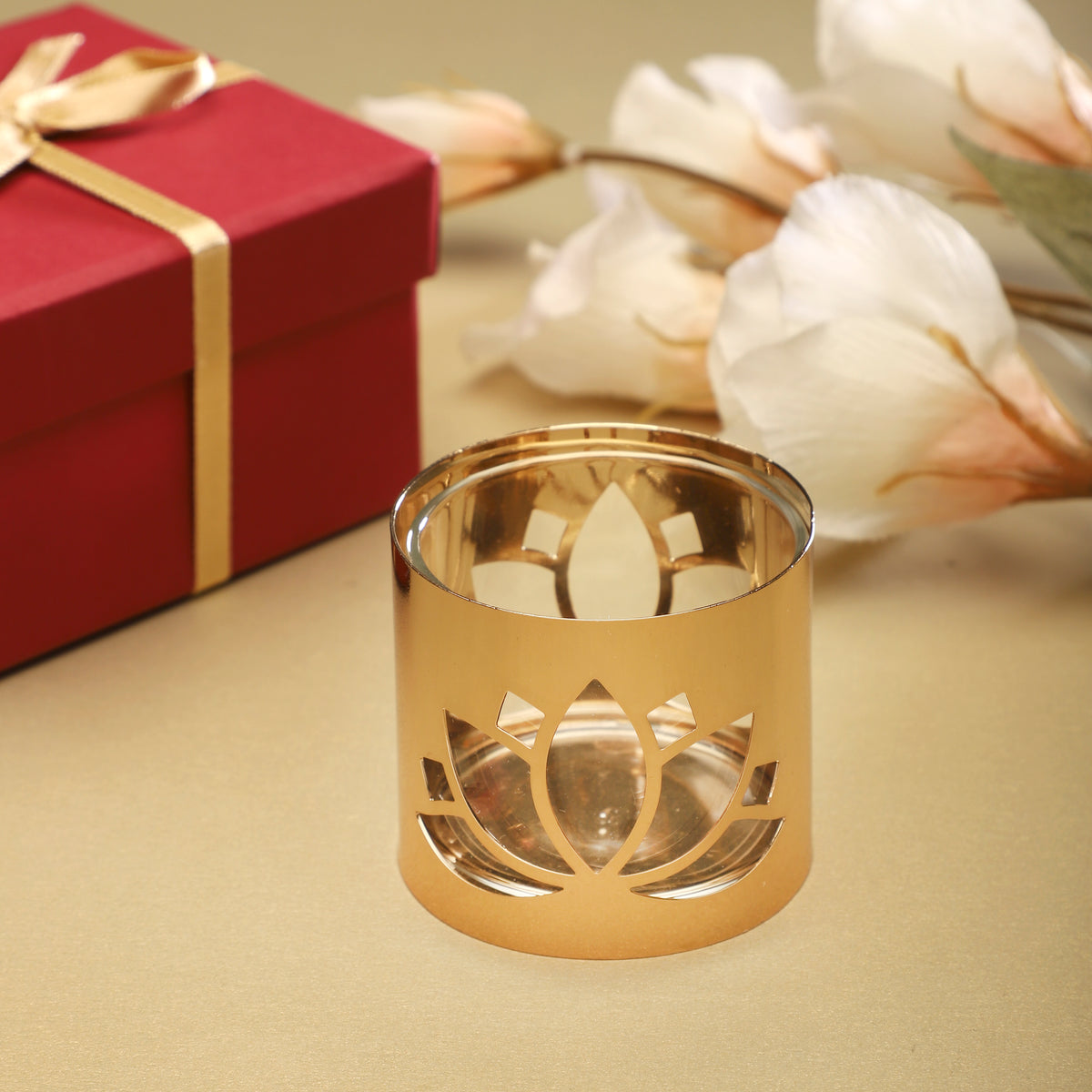 Tea Light Holder Lotus - Single