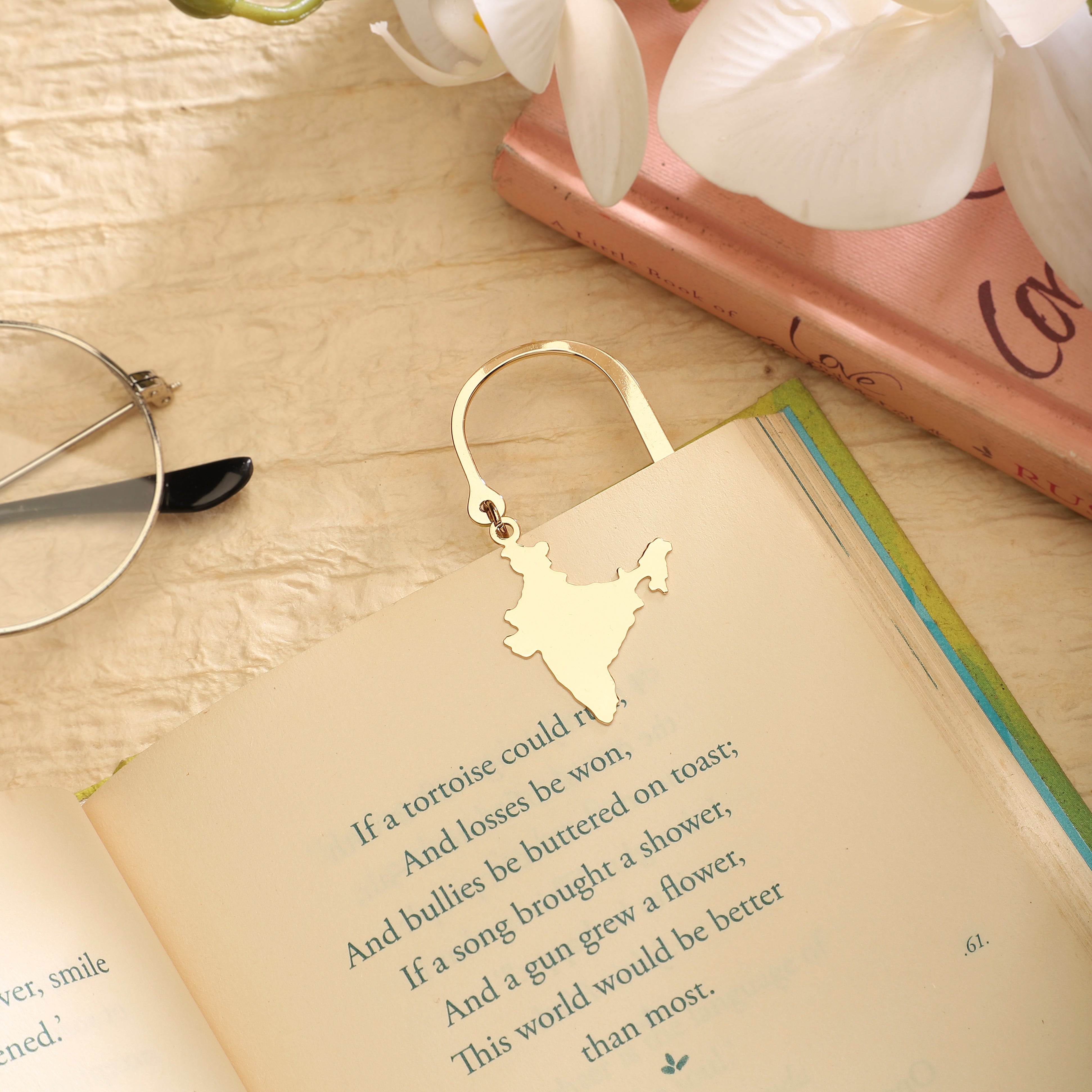 Bookmark Hook Design - India Map