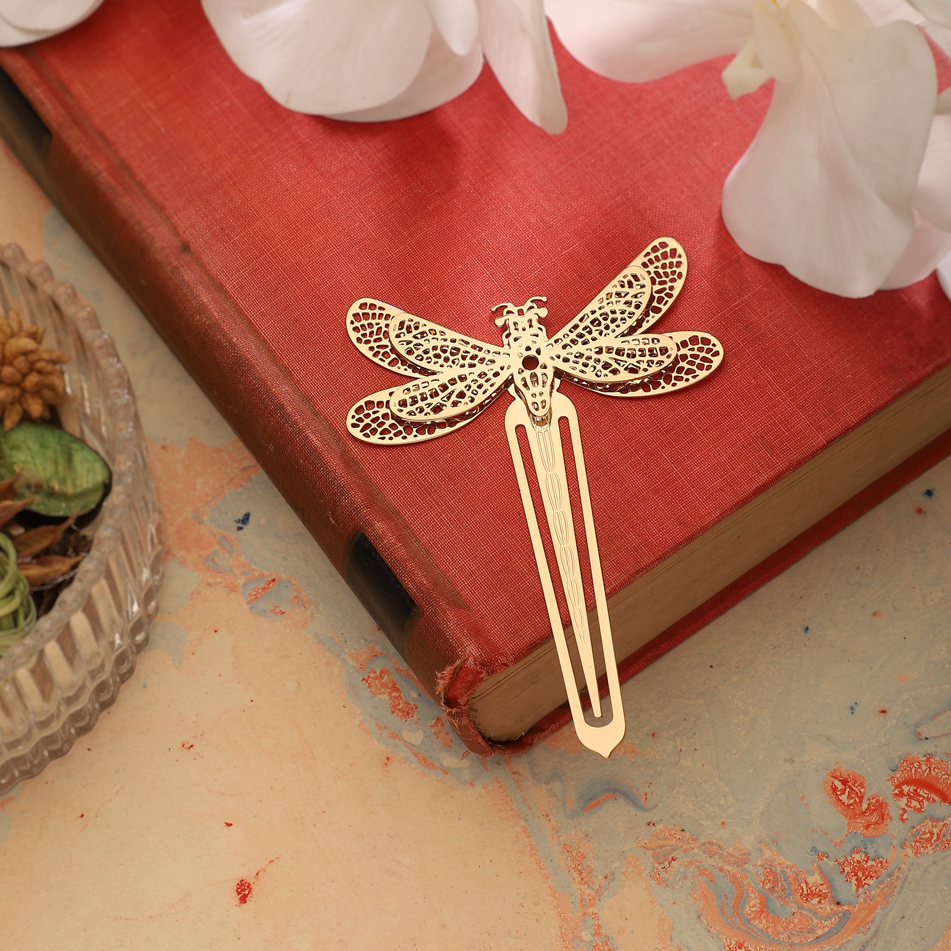 Bookmark Clip Design - Layered Dragonfly | Anand Prakash