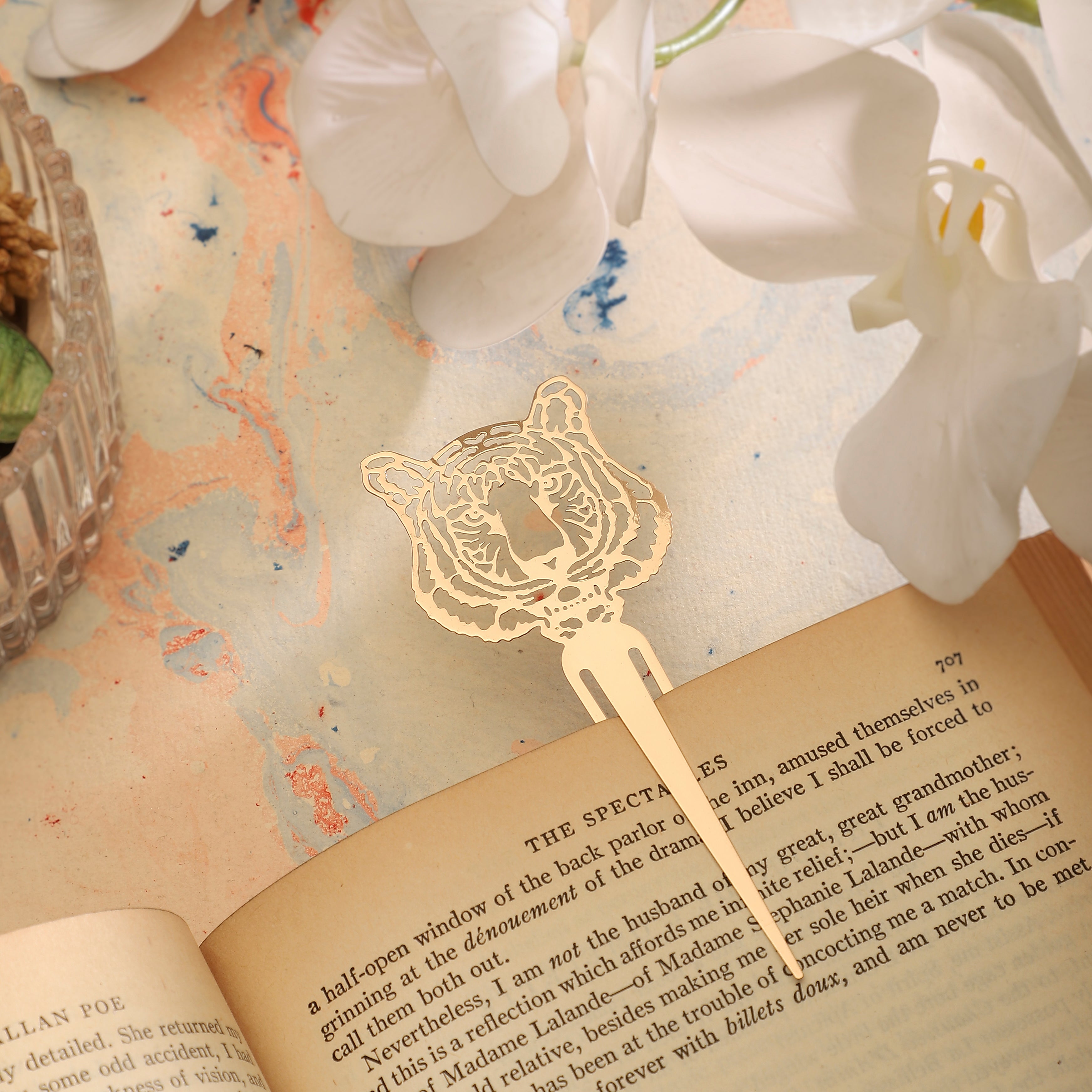 Bookmark Clip Design - Majestic Tiger | Anand Prakash
