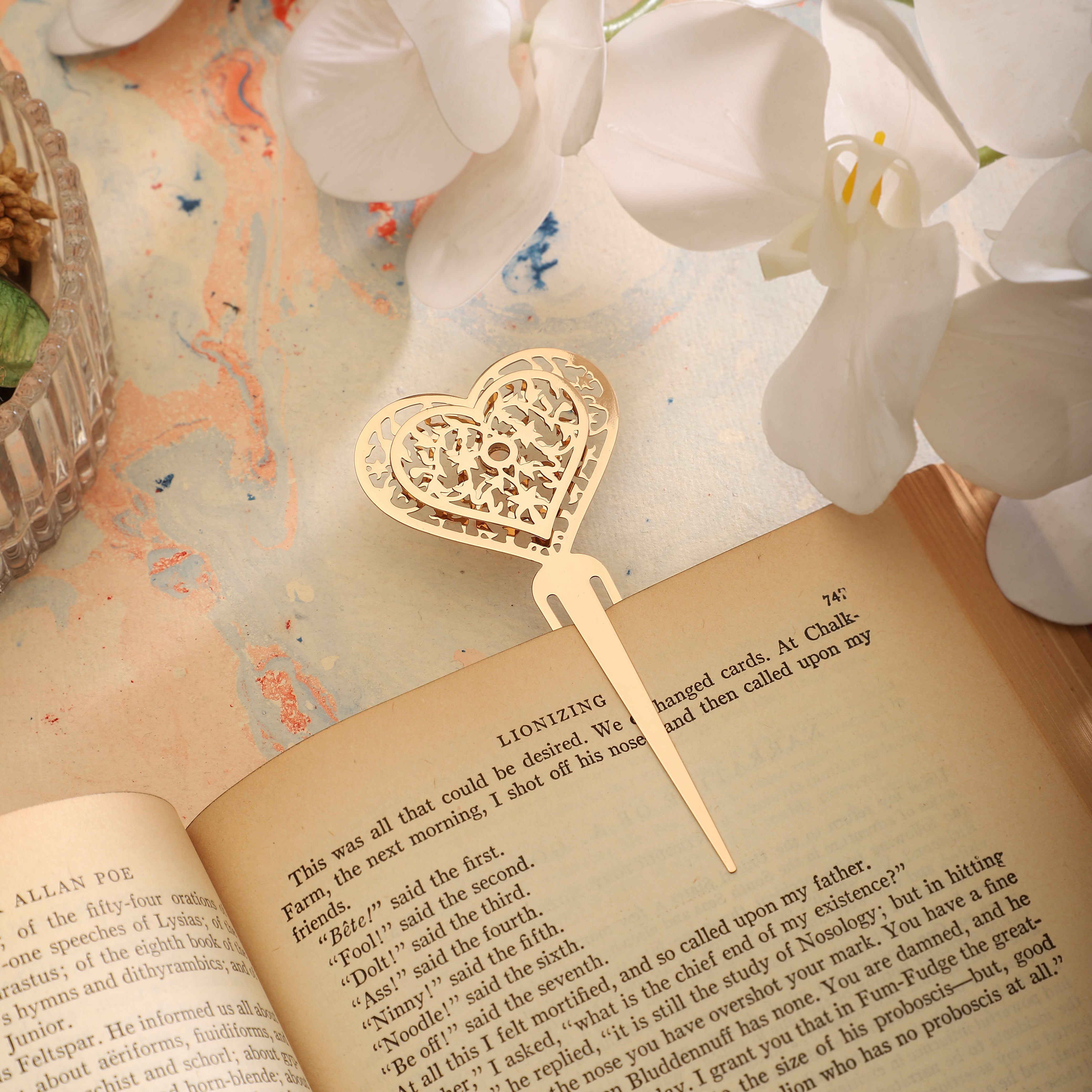 Bookmark Clip Design - Layered Heart | Anand Prakash