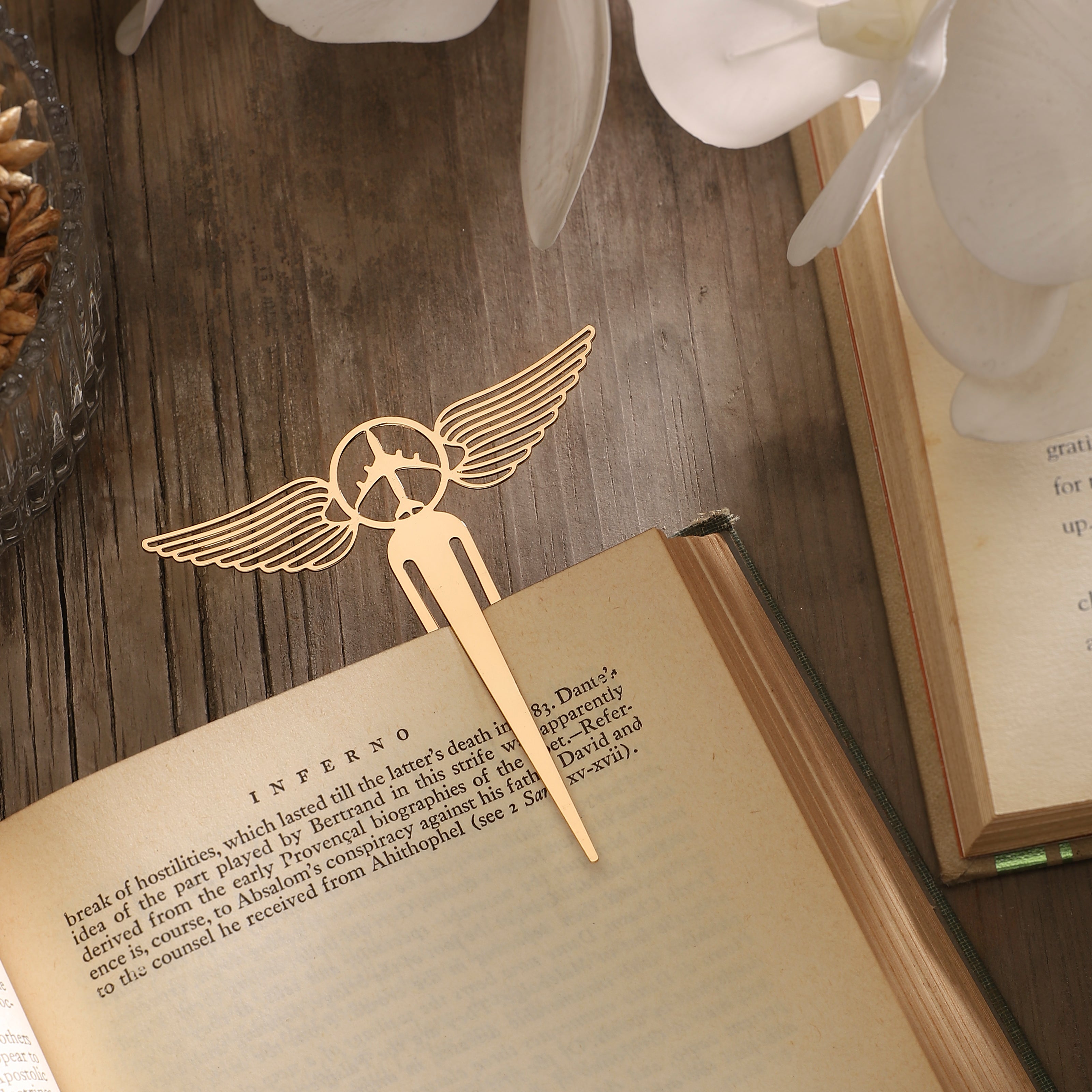 Bookmark Clip Design - Pilot Wings | Anand Prakash