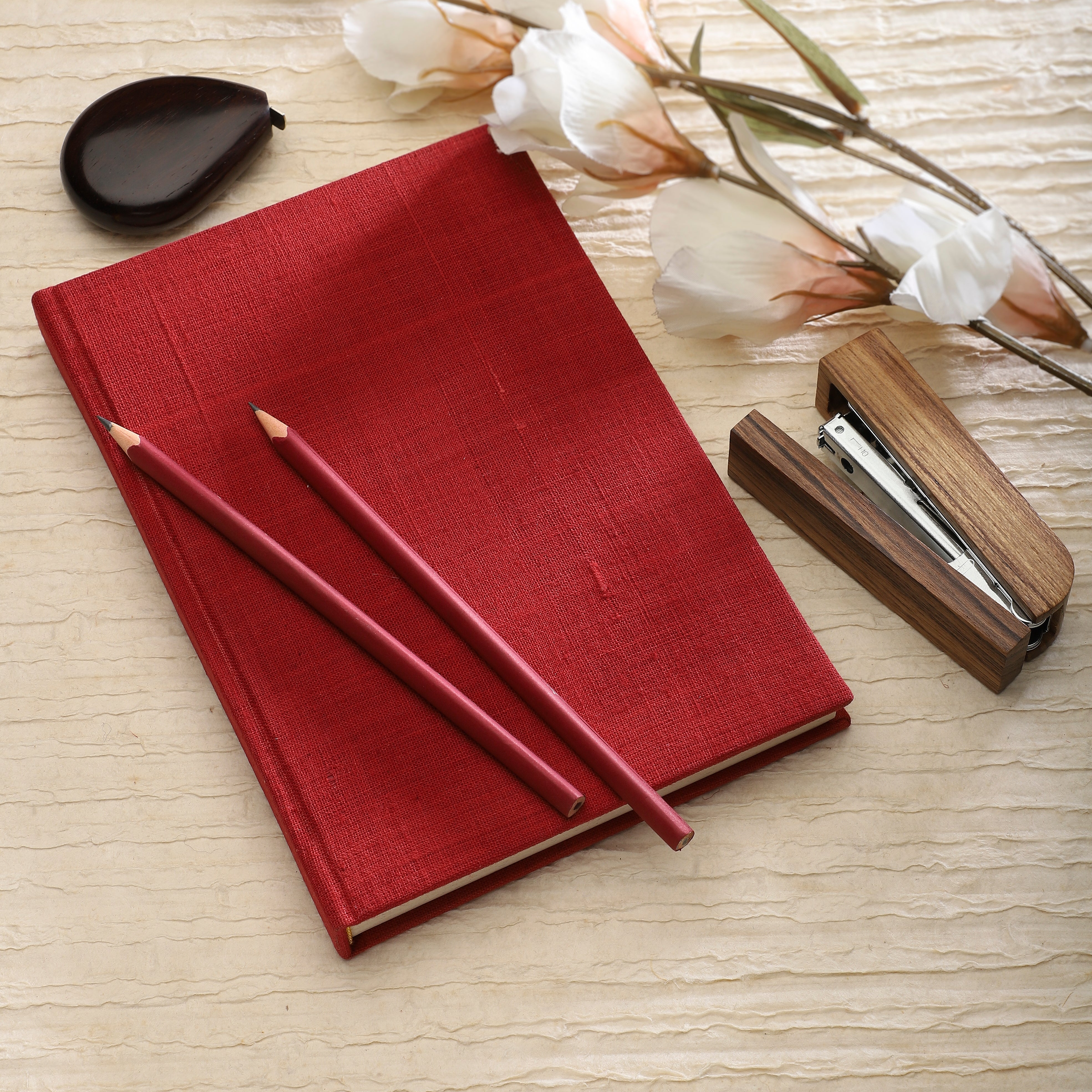 Gift Set - Table Accessories Brick Red | Anand Prakash
