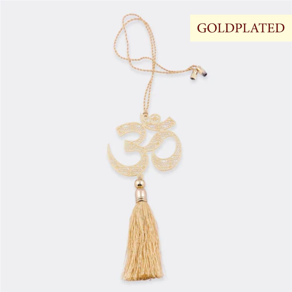 Car Hanging - Om Goldplated