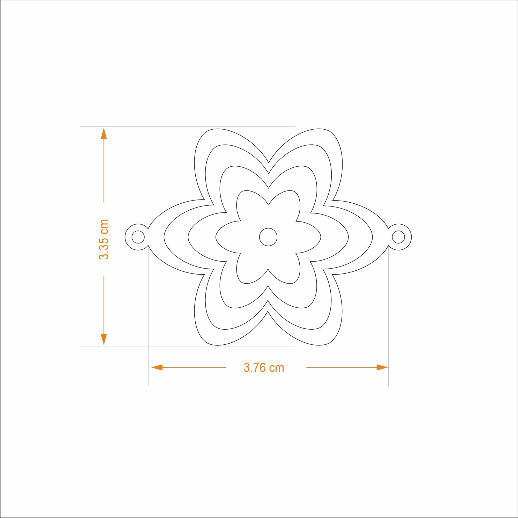 Rakhi Flower Layered - Shibori Textile | Anand Prakash