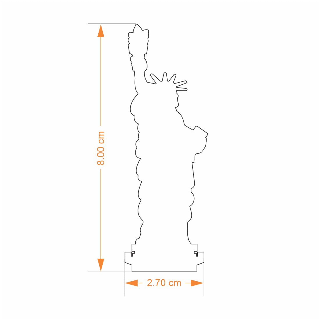 Bookmark Statue Of Liberty | Anand Prakash