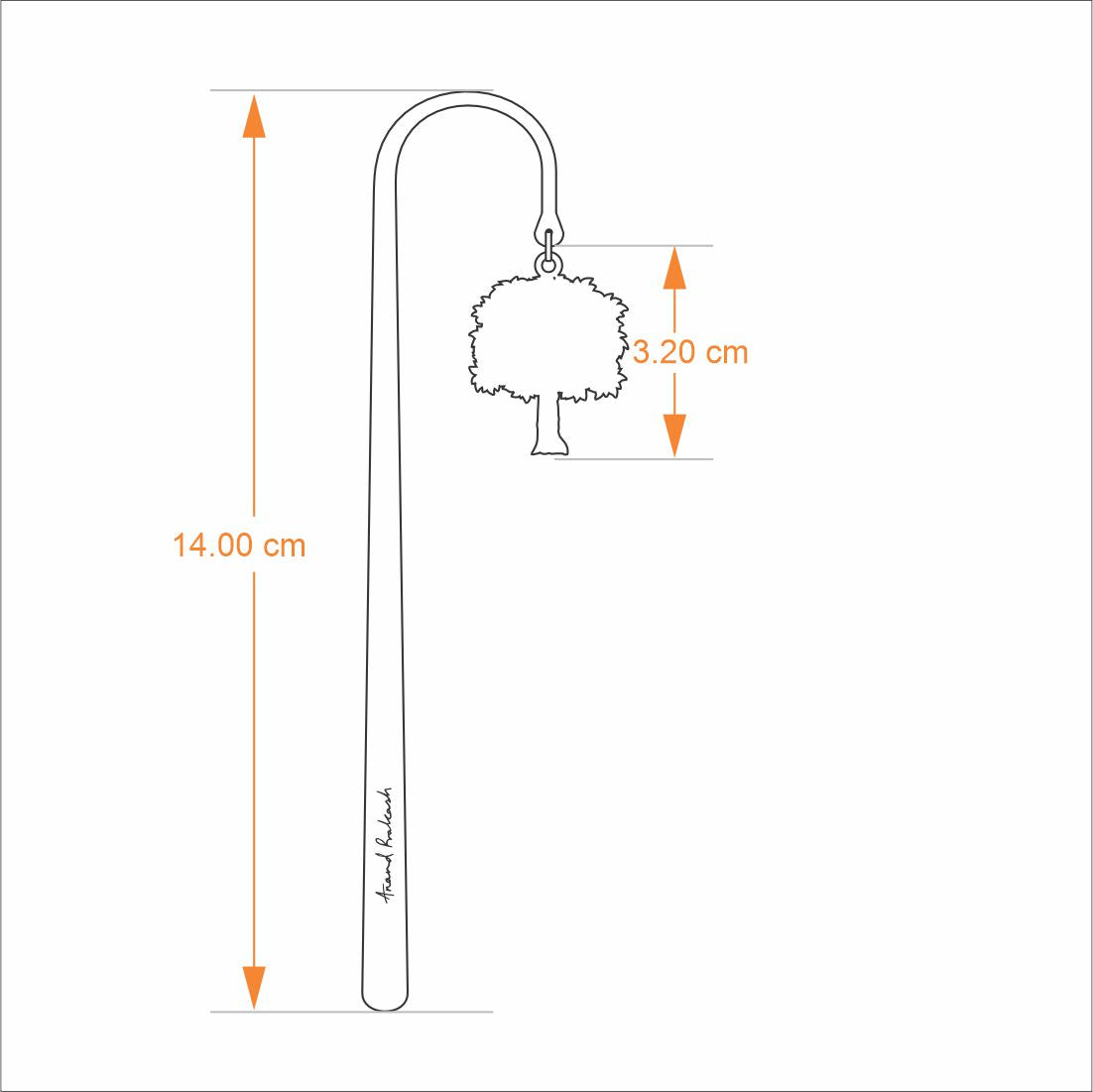 Bookmark Hook Design - Tree | Anand Prakash