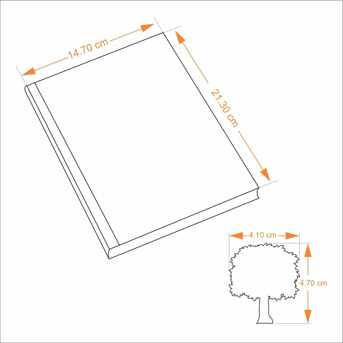 #style_Large Ruled (14.7 x 21.3 cms)