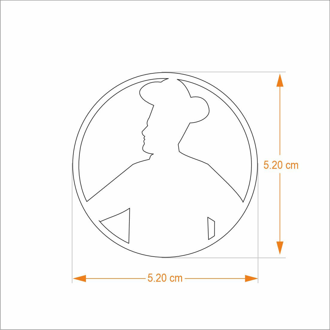 Bookmark Chef Silhouette | Anand Prakash