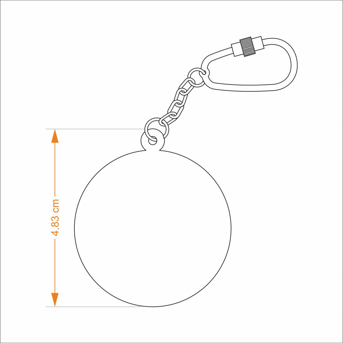 Keychain Amer - Goldplated | Anand Prakash