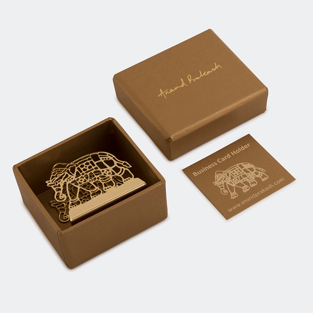 Business Card Holder Elephant | Anand Prakash