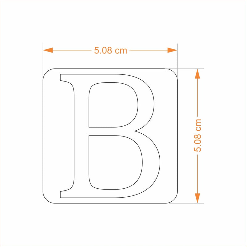 Bookmark Alphabets - A B C D...