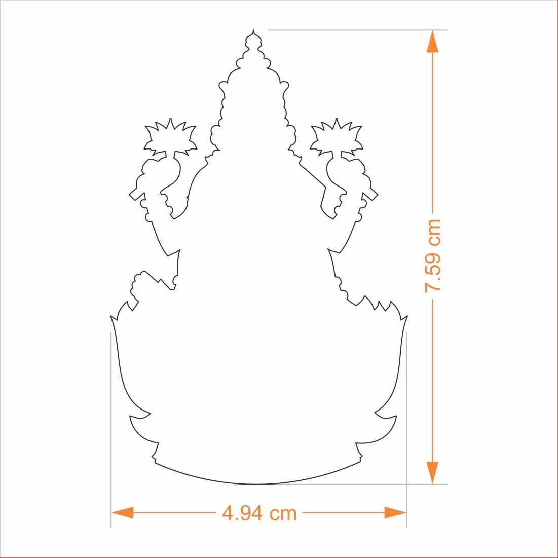 Bookmark Goddess Mahalaxmi | Anand Prakash