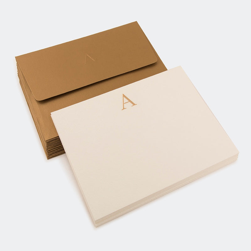 Notecards, Gift Tags - Letter A
