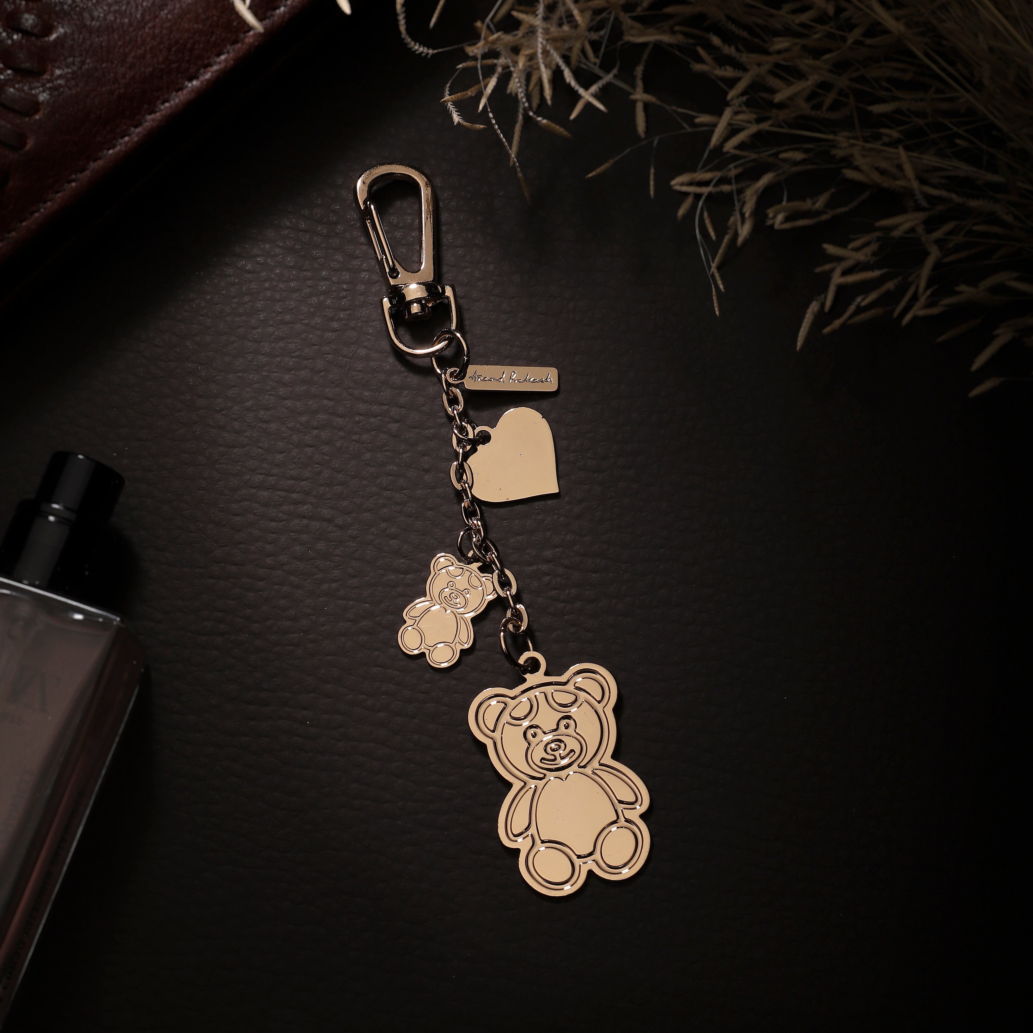 Bear LV KeyChain Bag Charm Decorative Accessory