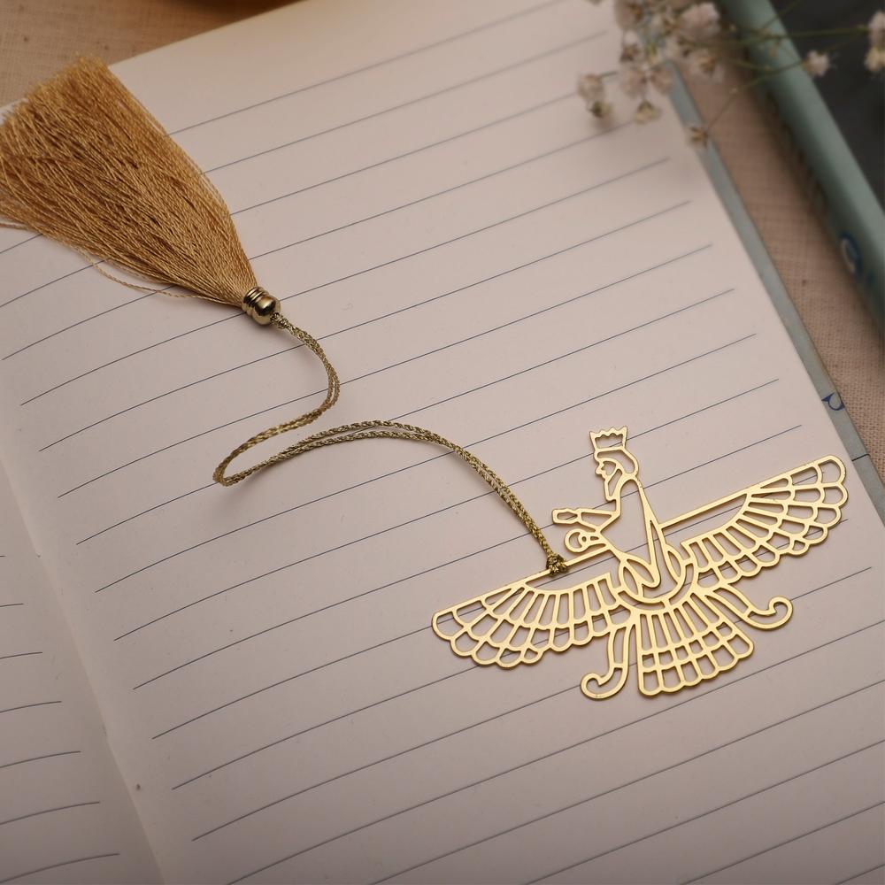 #items_bookmark brass finish