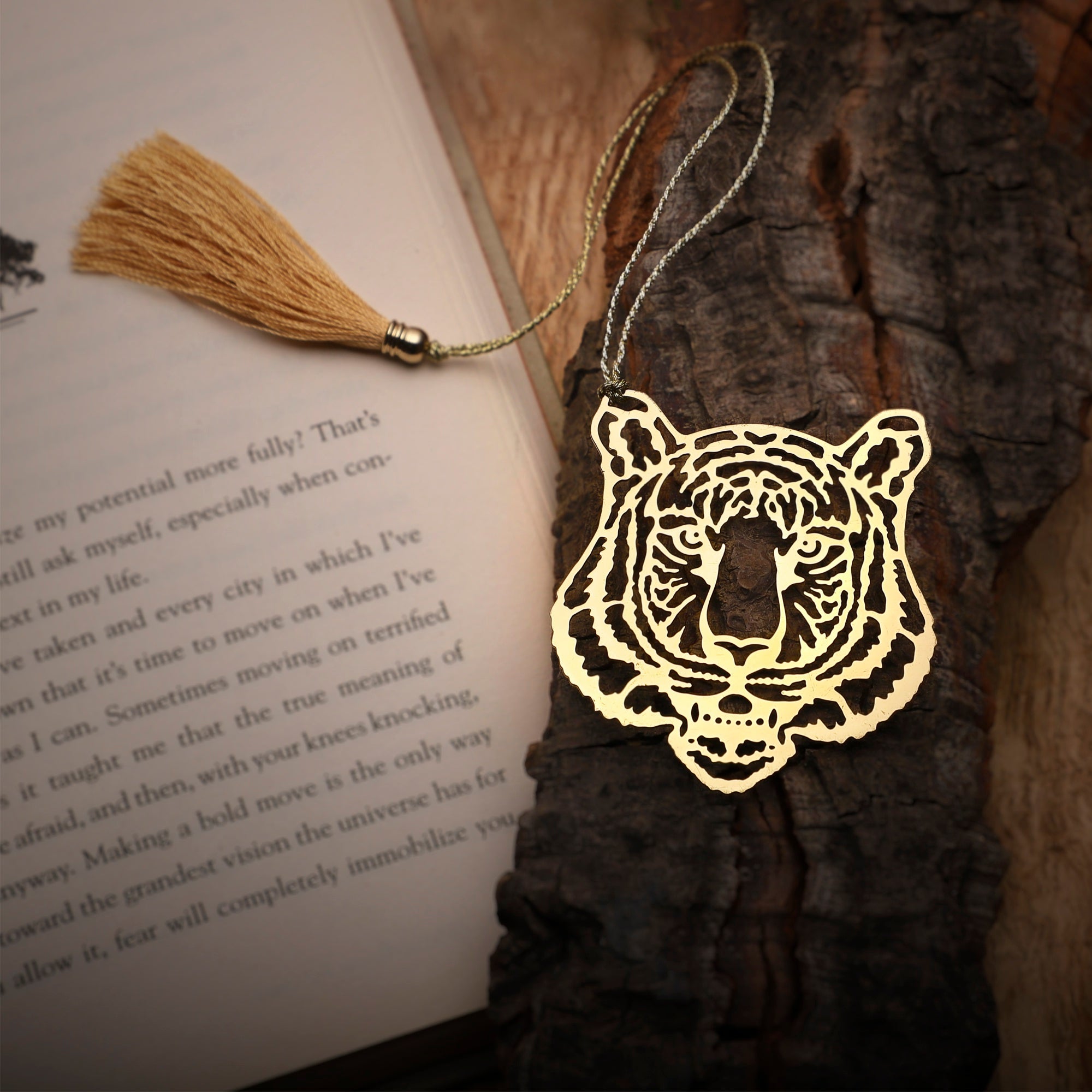 Bookmark Tiger Face | Anand Prakash